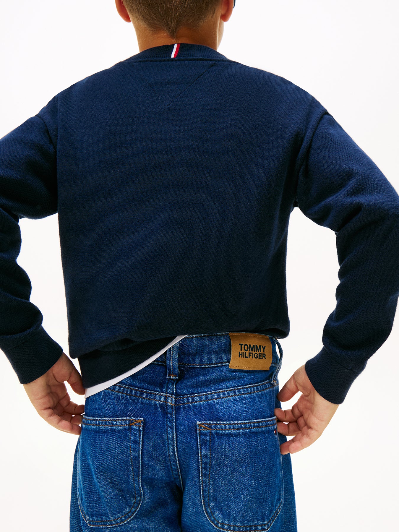 Dark Wash Straight Leg Jeans