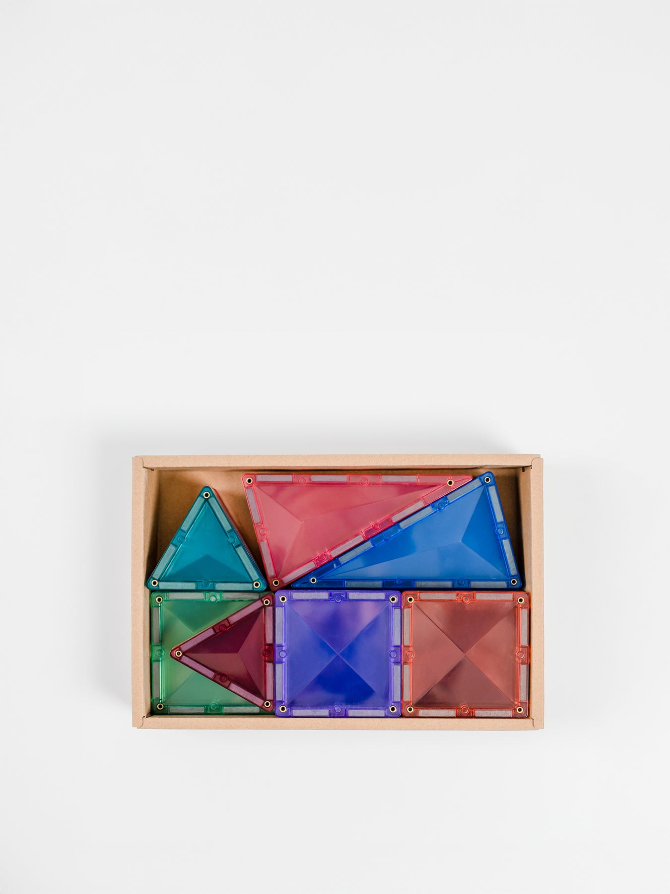 Pastel Mini Magnetic Tile Set 32-Piece