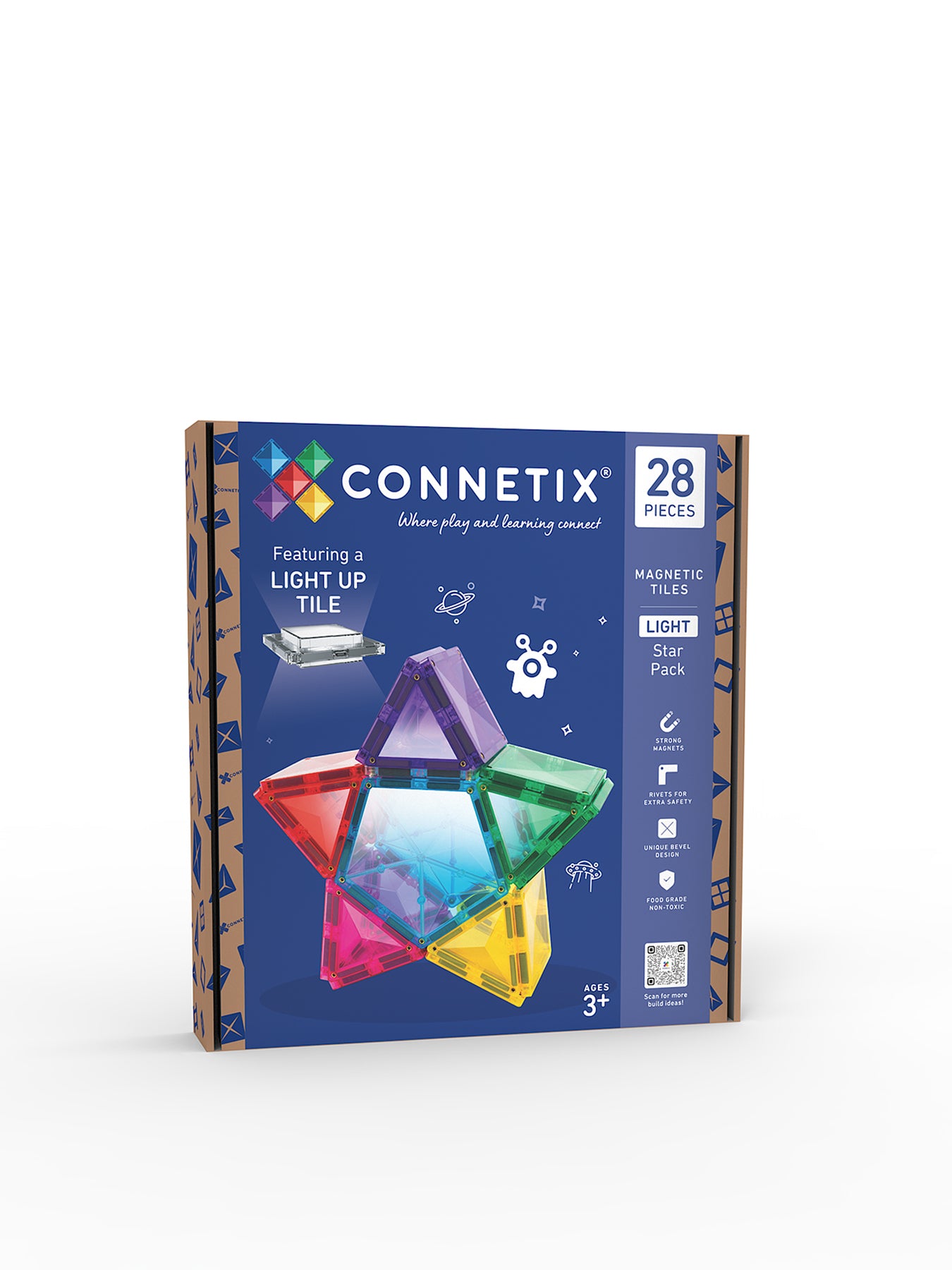 Light Star Magnetic Tile Pack 28-Piece