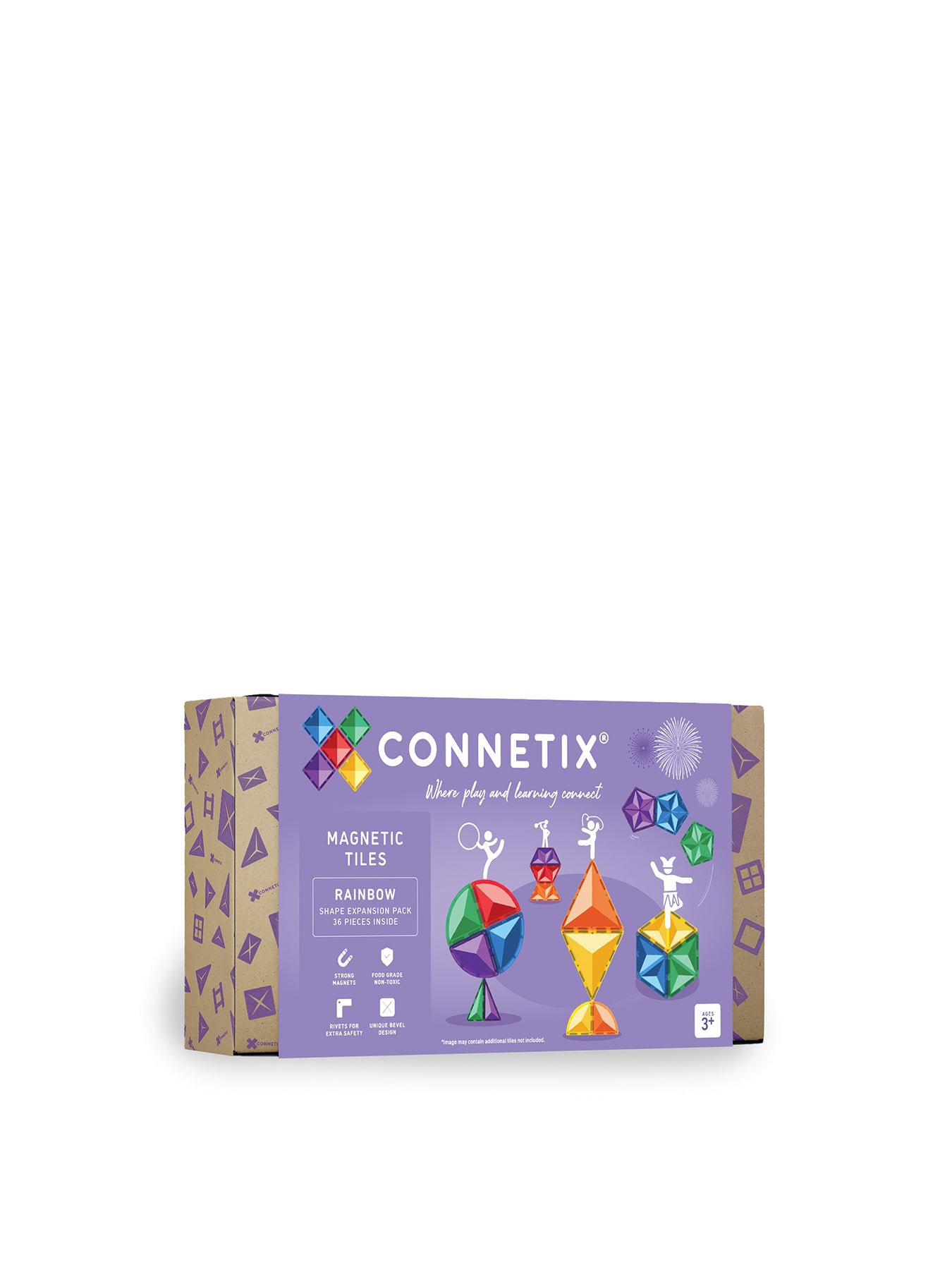 Rainbow Shape Expansion Magnetic Tile Set