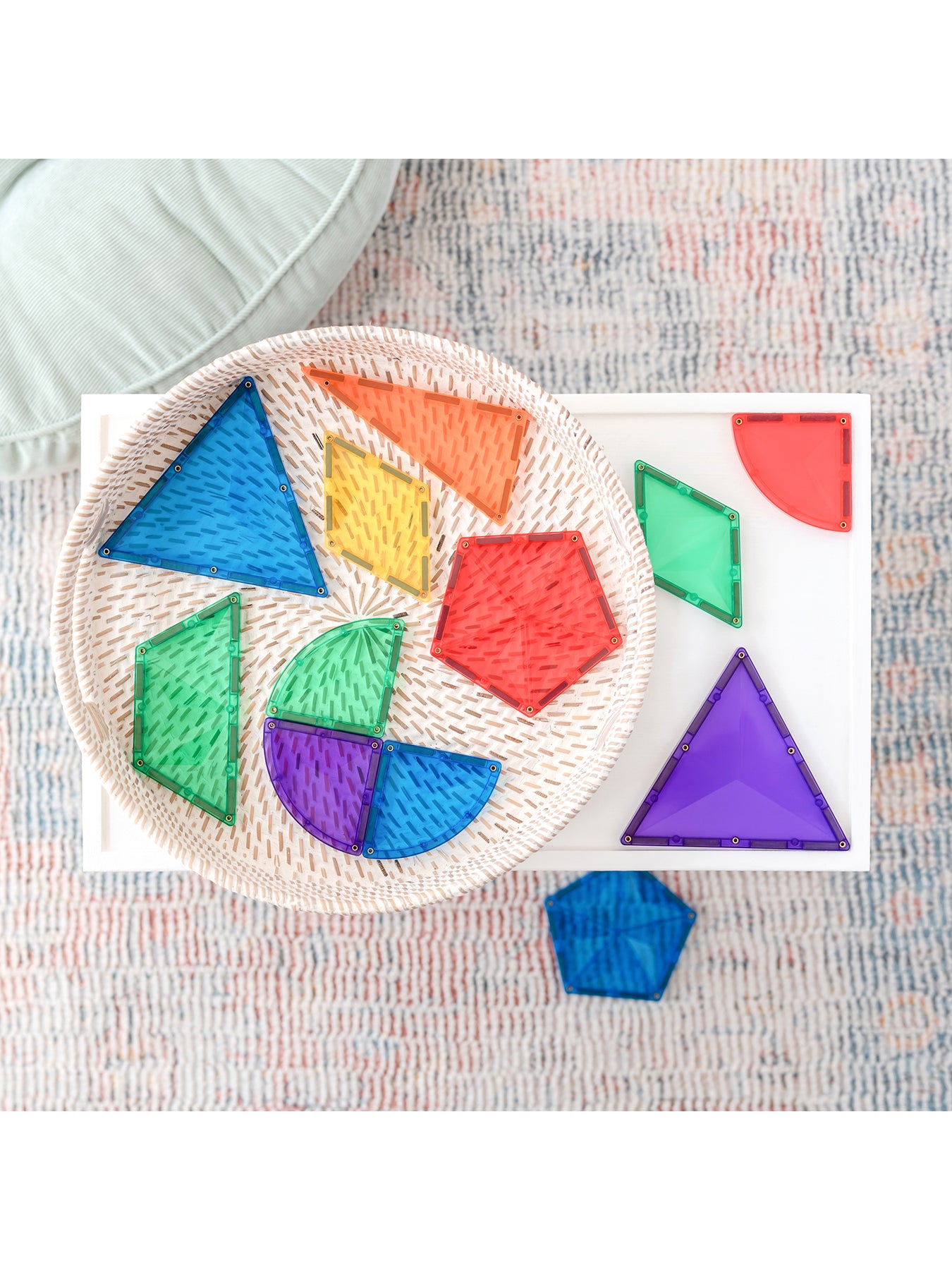 Rainbow Shape Expansion Magnetic Tile Set
