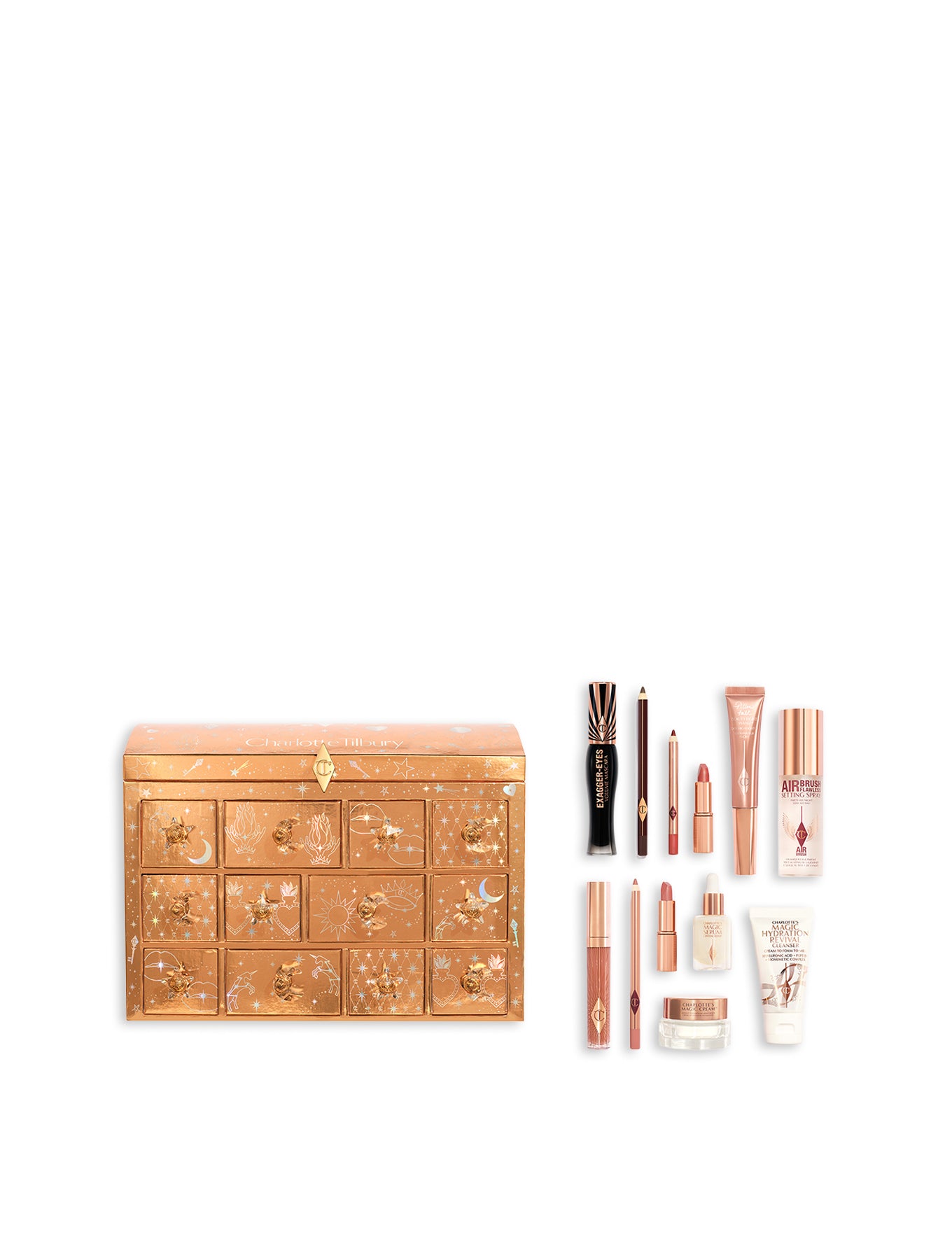 Charlotte's Beauty Treasure Chest 12 Door Beauty Advent Calendar