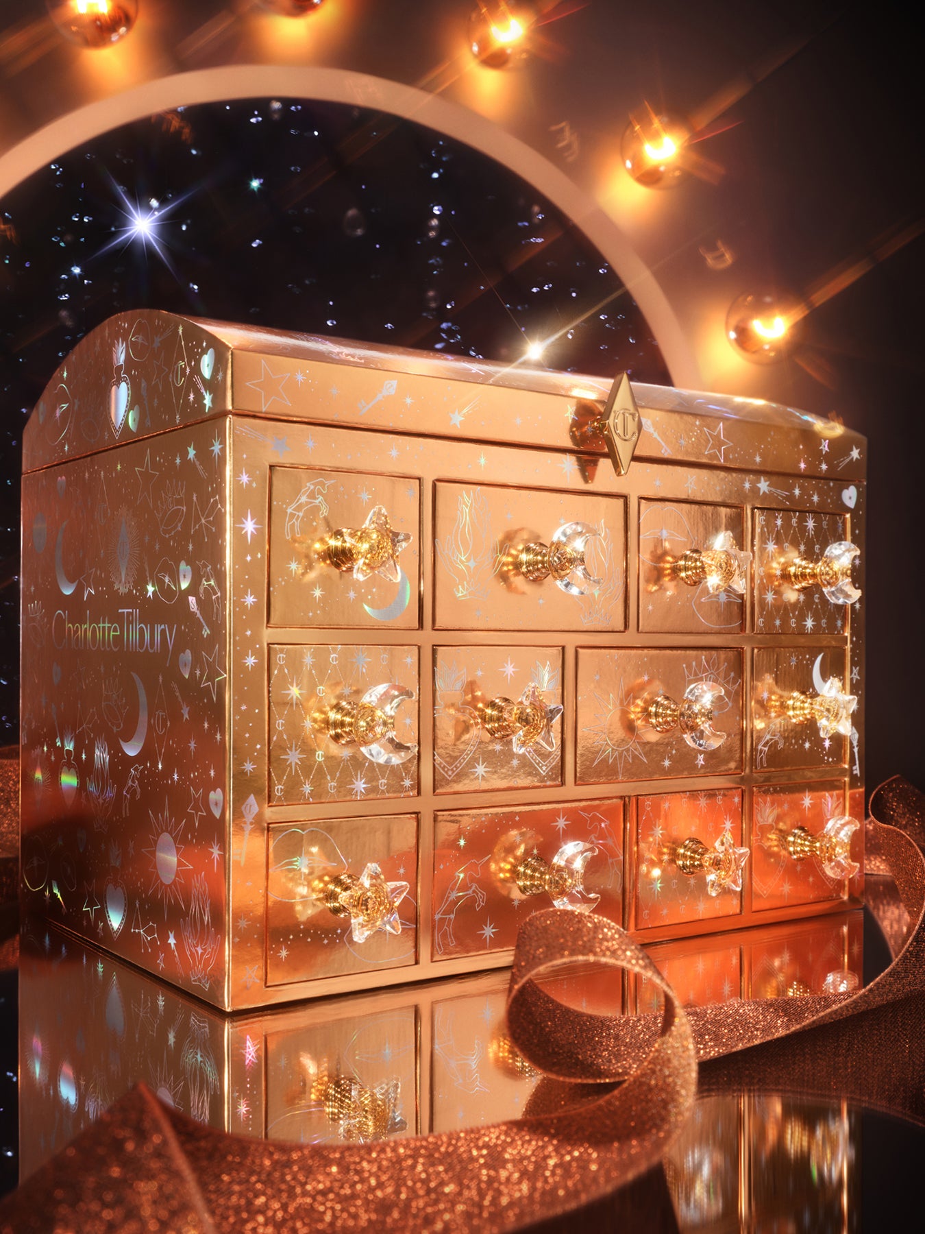 Charlotte's Beauty Treasure Chest 12 Door Beauty Advent Calendar