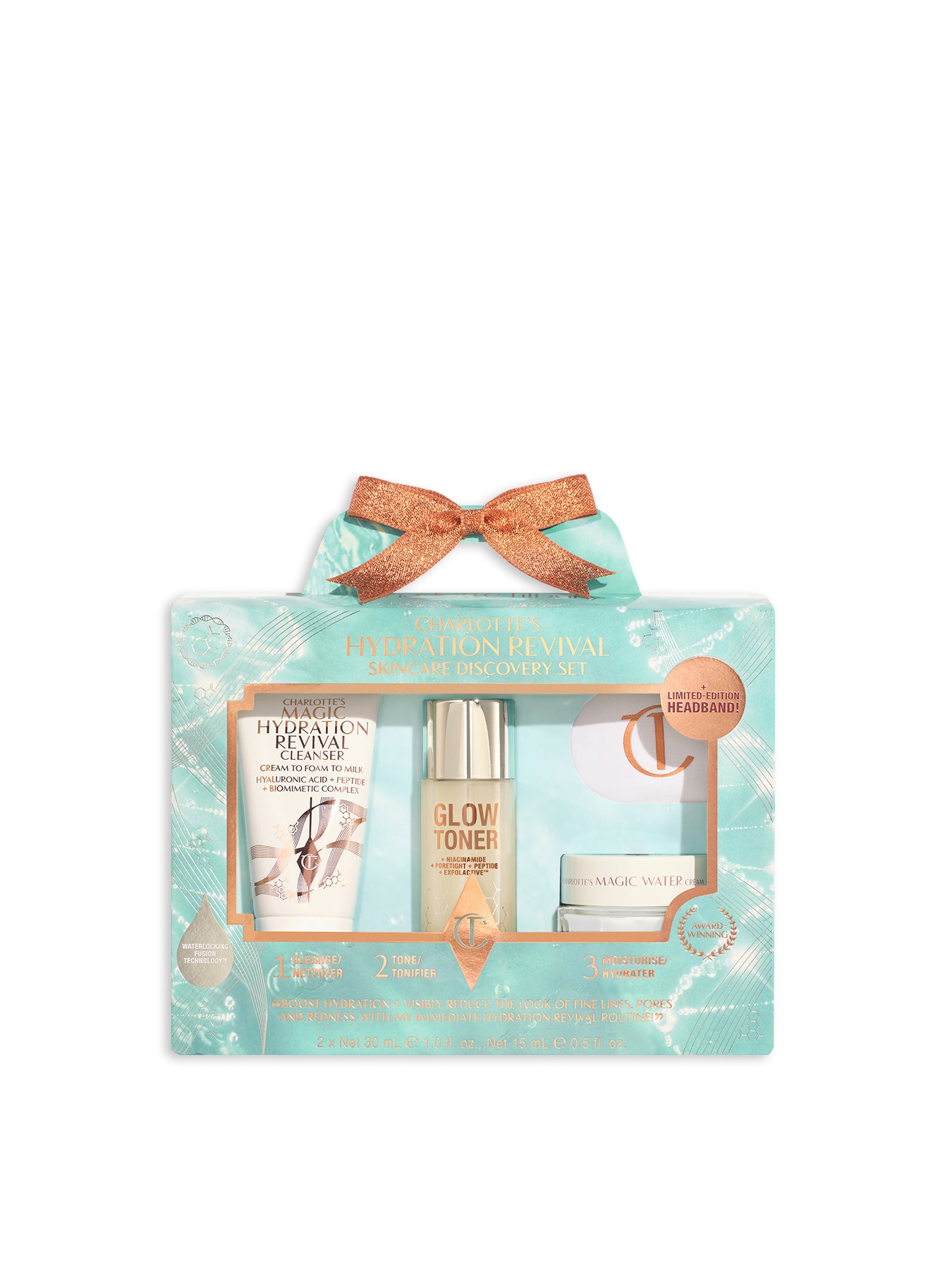 Charlottes Hydration Revival Skincare Discovery Set