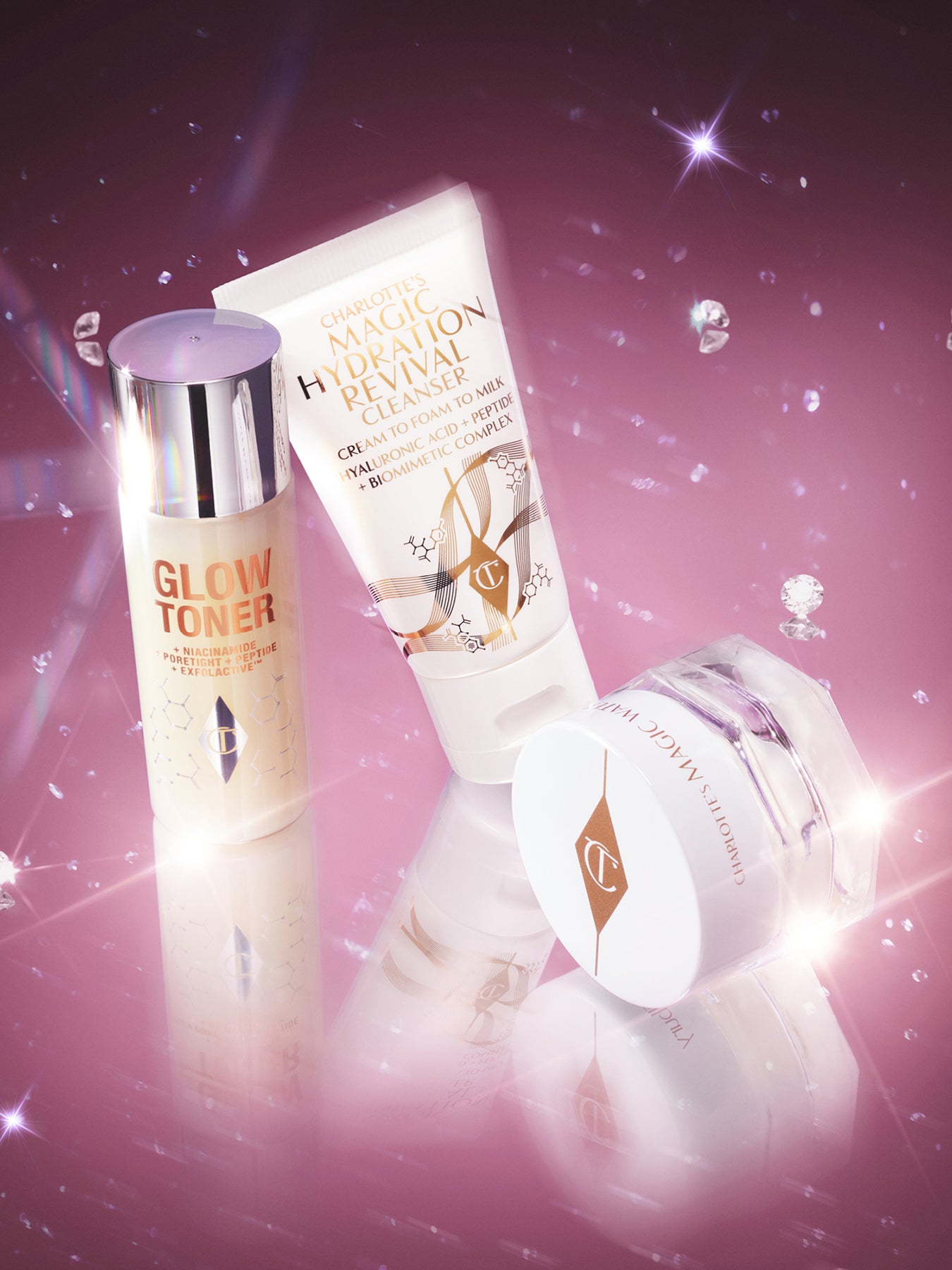 Charlottes Hydration Revival Skincare Discovery Set