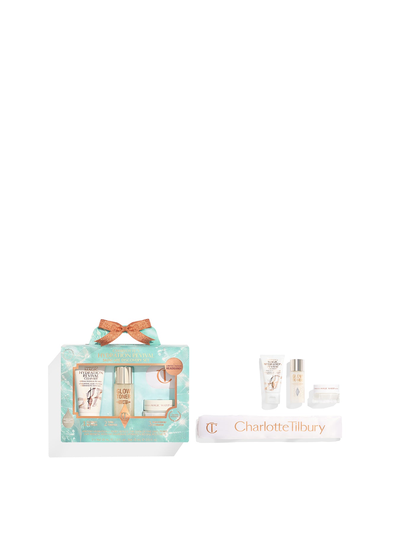 Charlottes Hydration Revival Skincare Discovery Set