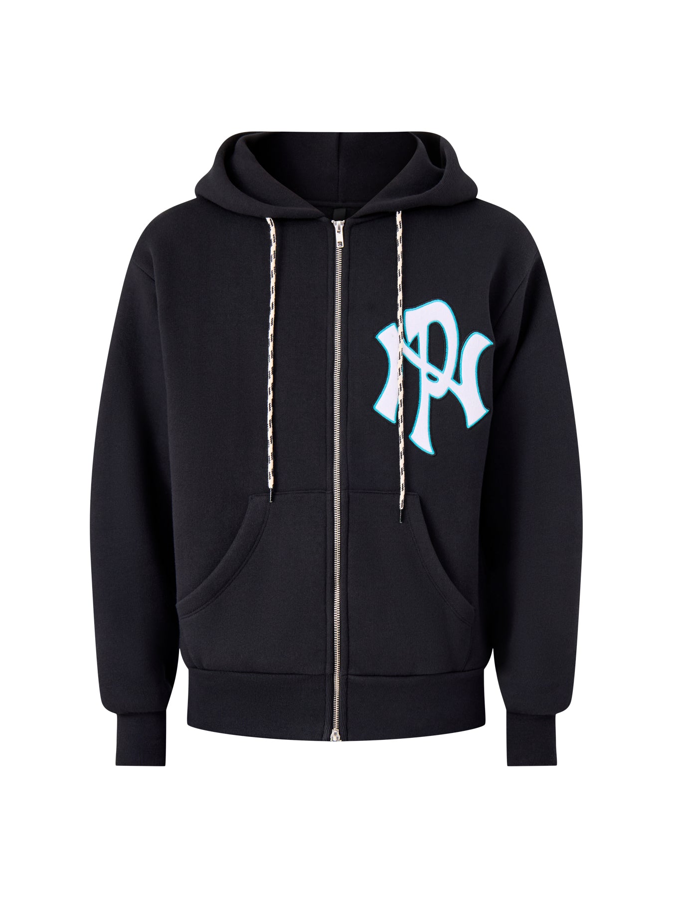 NYP Premium Zip Hoodie Black