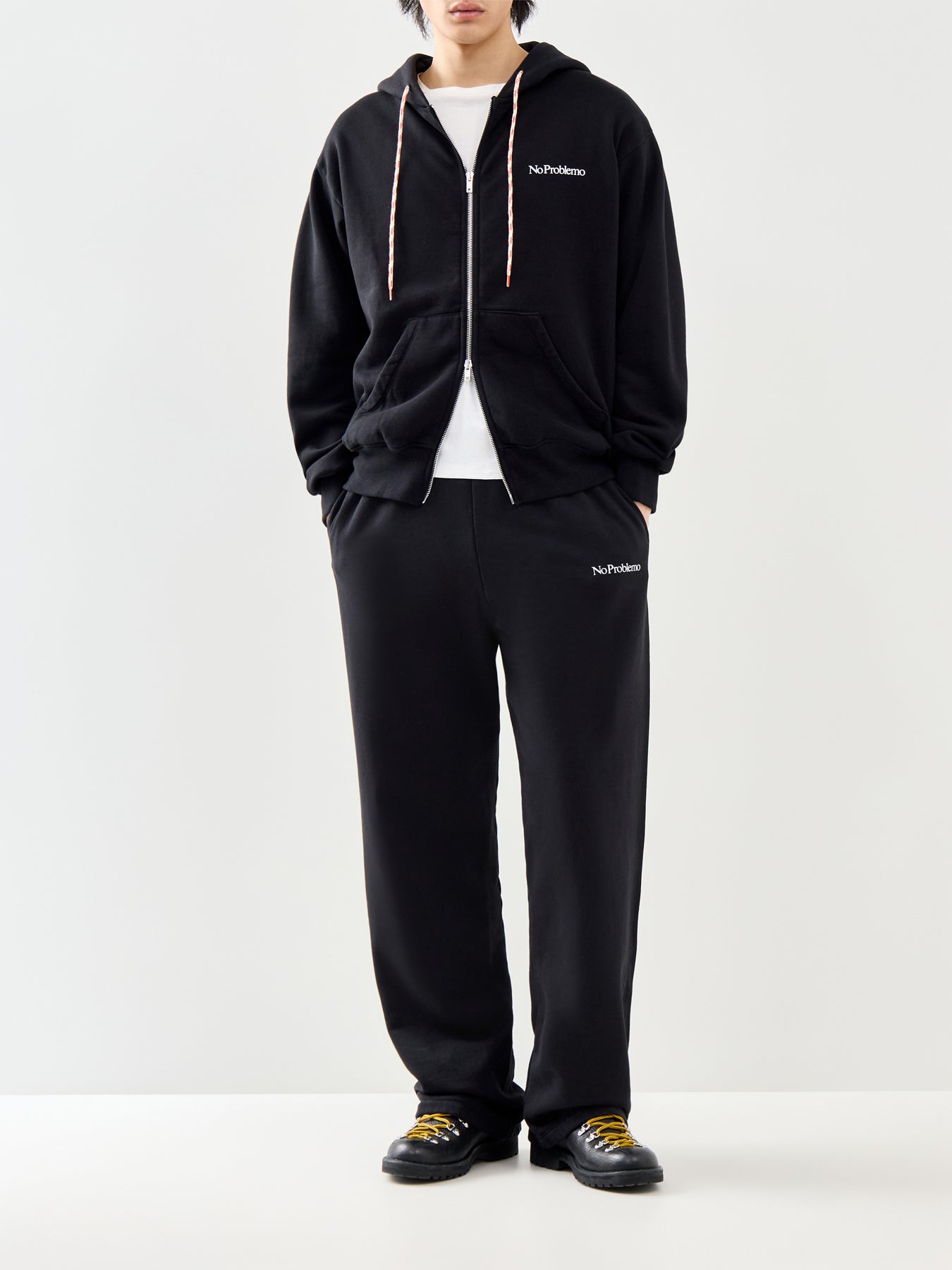 Mini Problemo Straight Leg Sweatpants Black