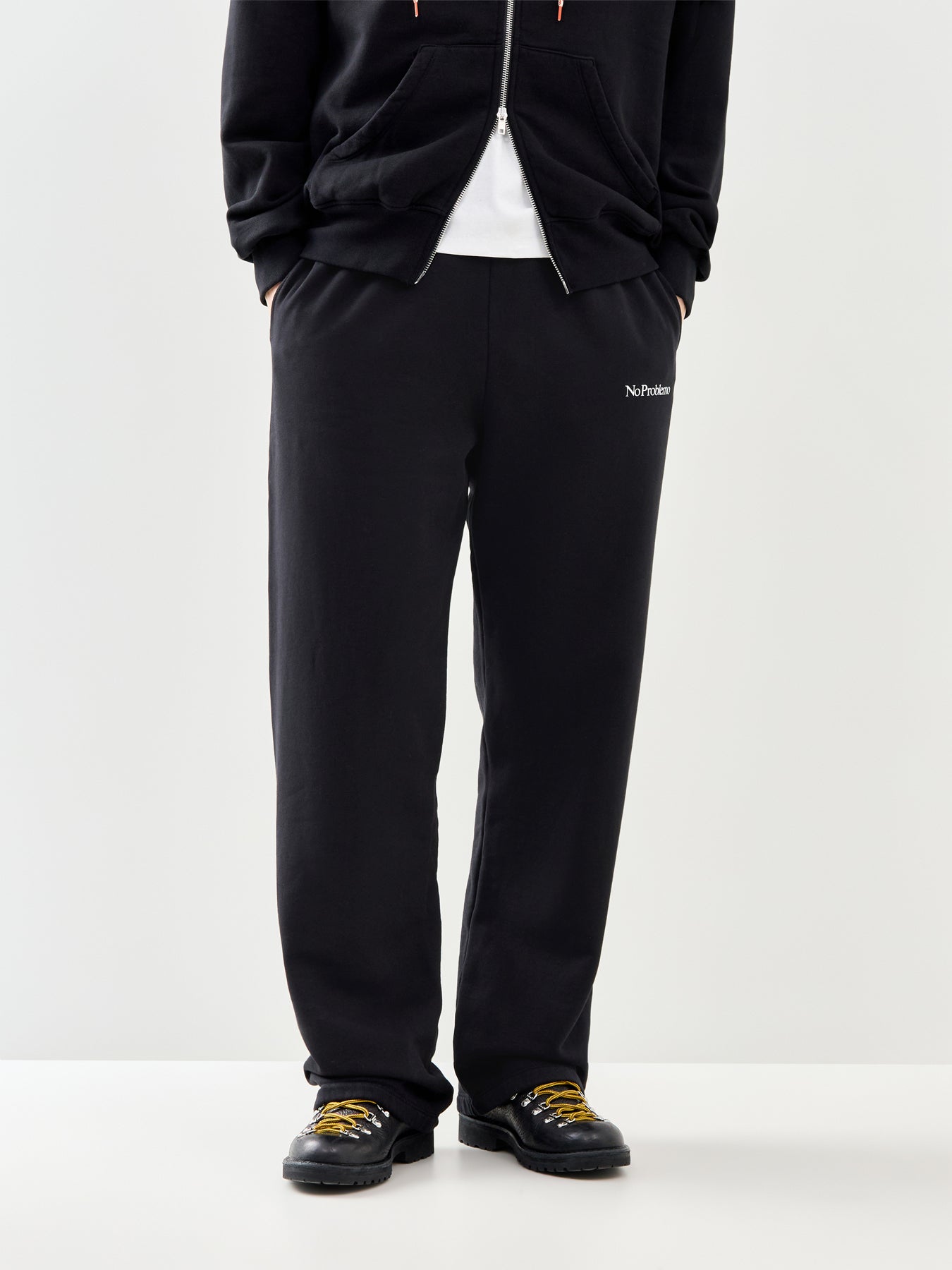Mini Problemo Straight Leg Sweatpants Black