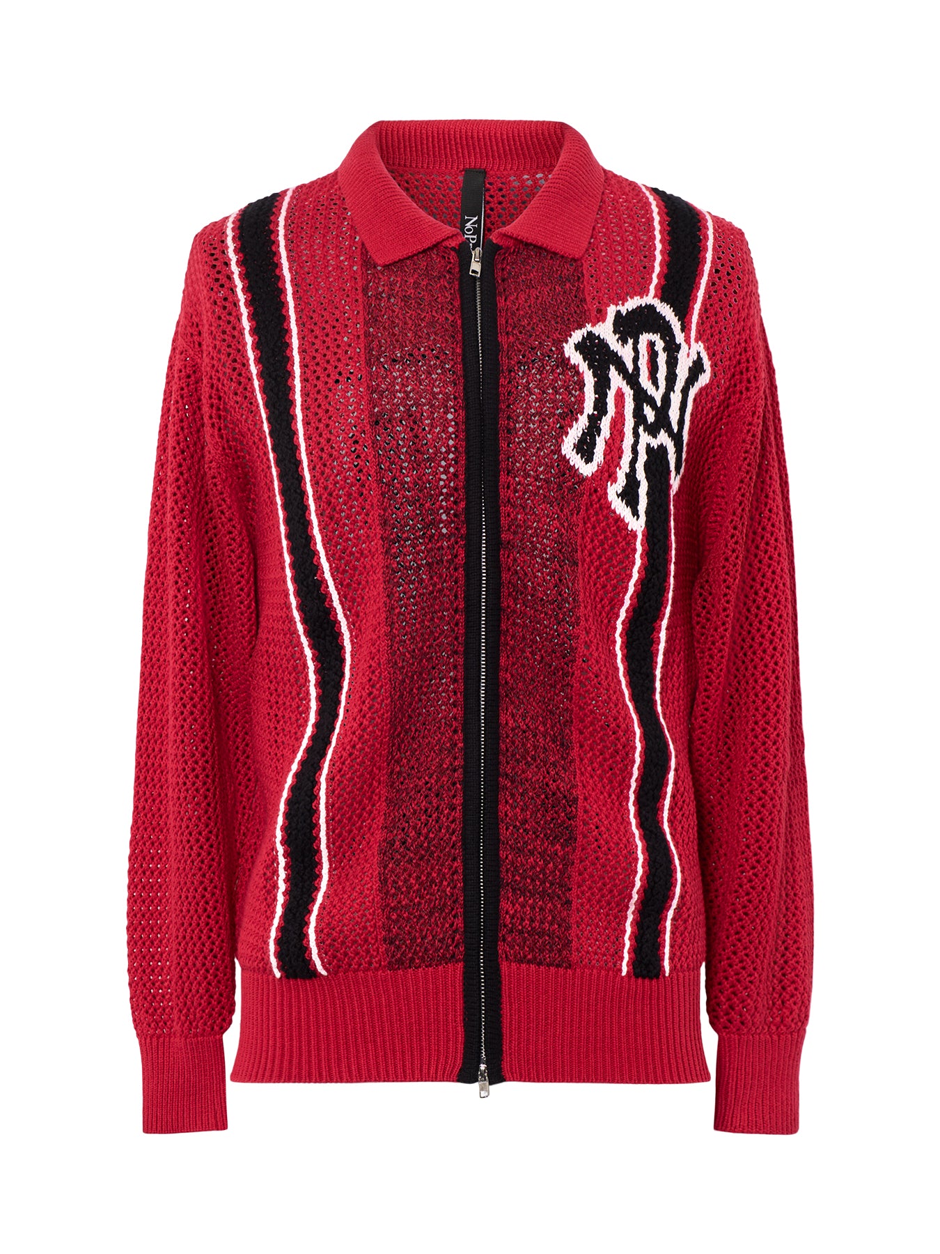 NYP Sports Crochet Jumper Red
