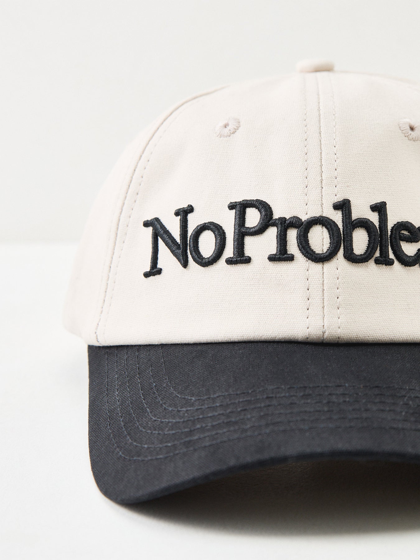 Logo Cotton Cap Grey