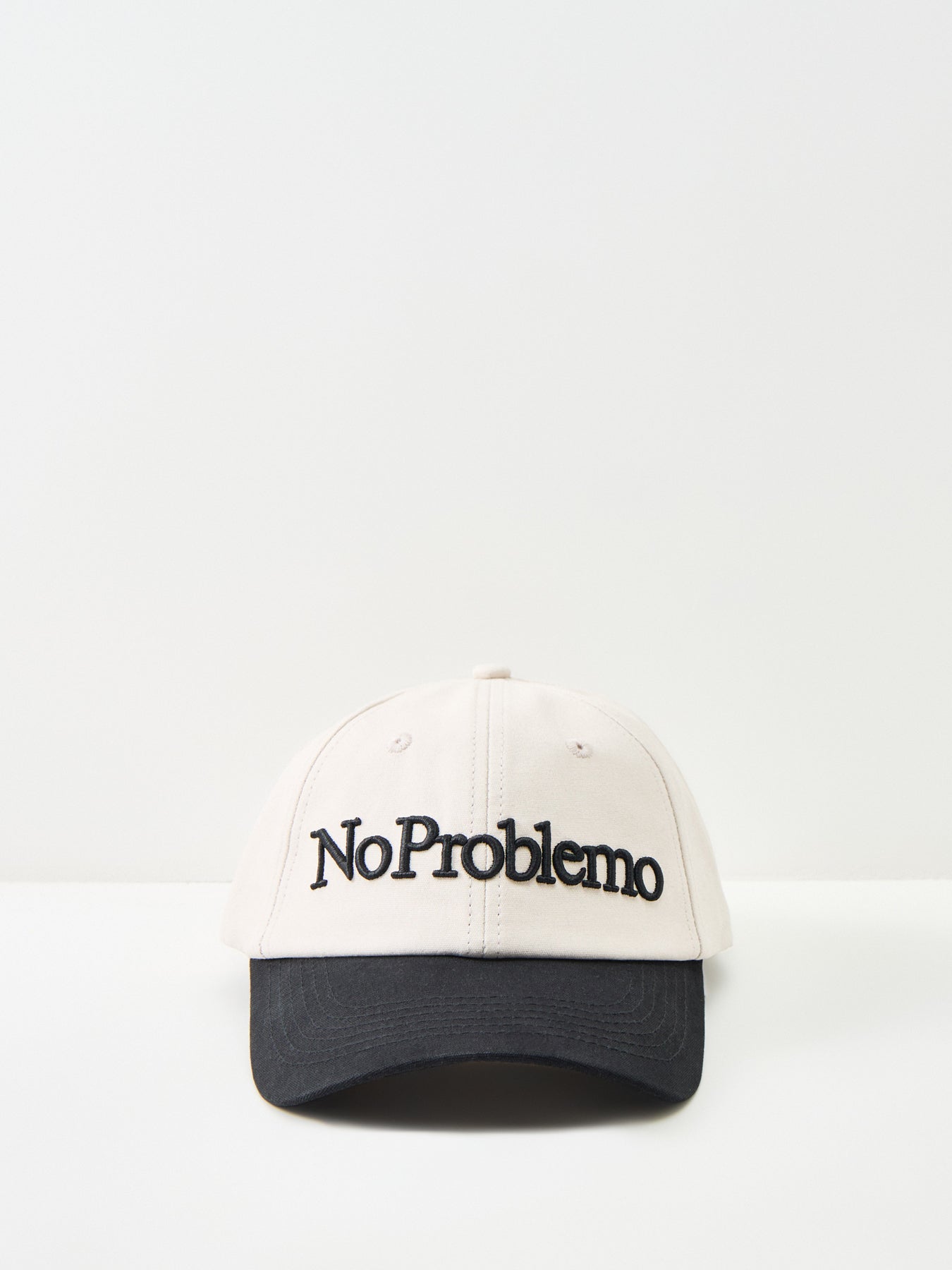 Logo Cotton Cap Grey