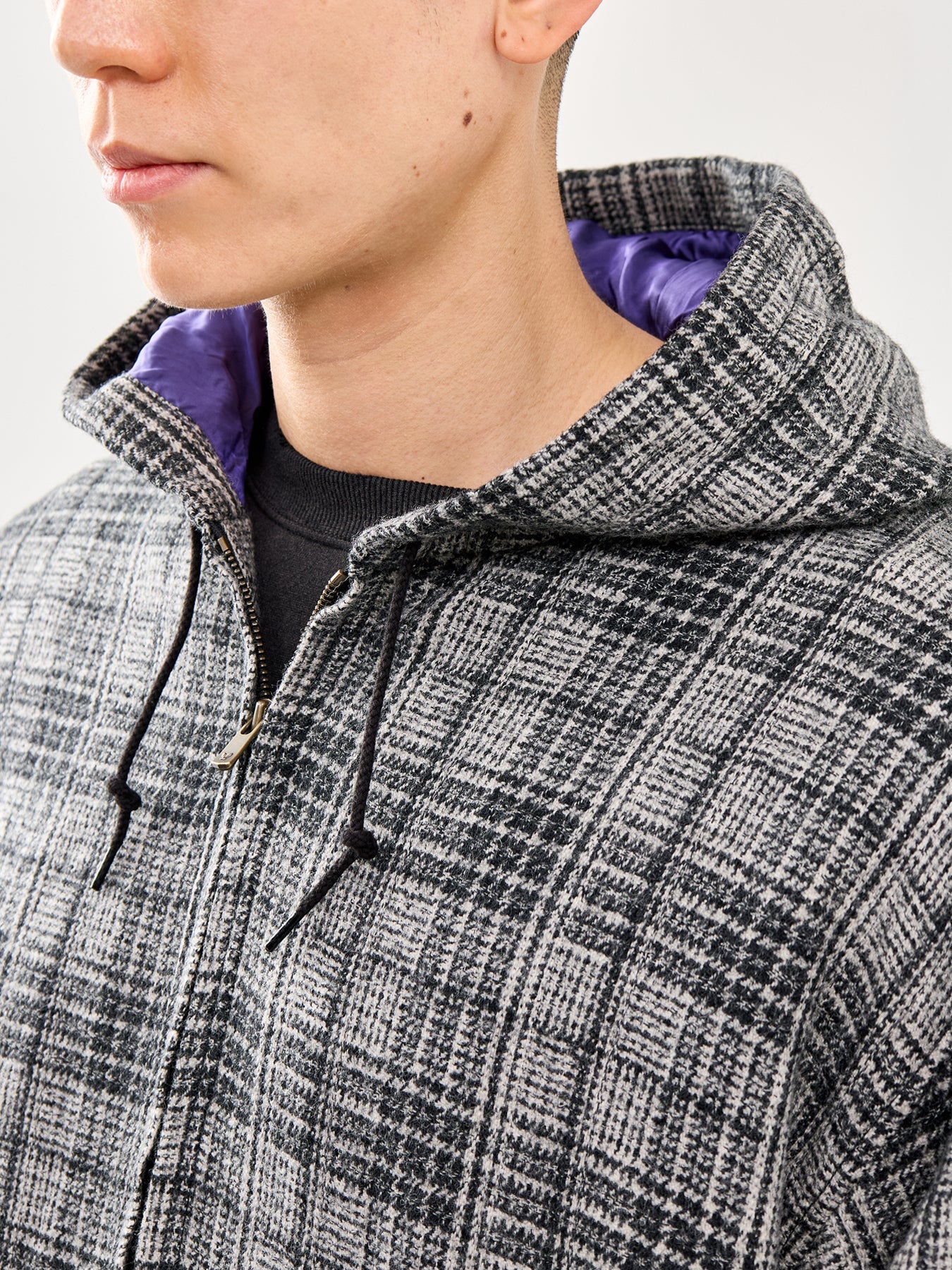 Zipped Hooded Jacket Multi