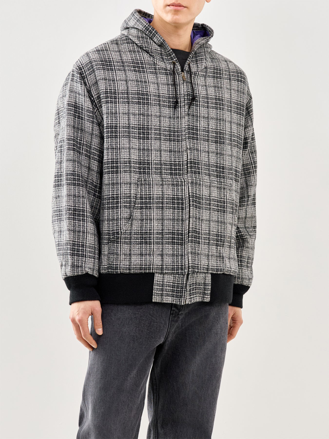 Zipped Hooded Jacket Multi