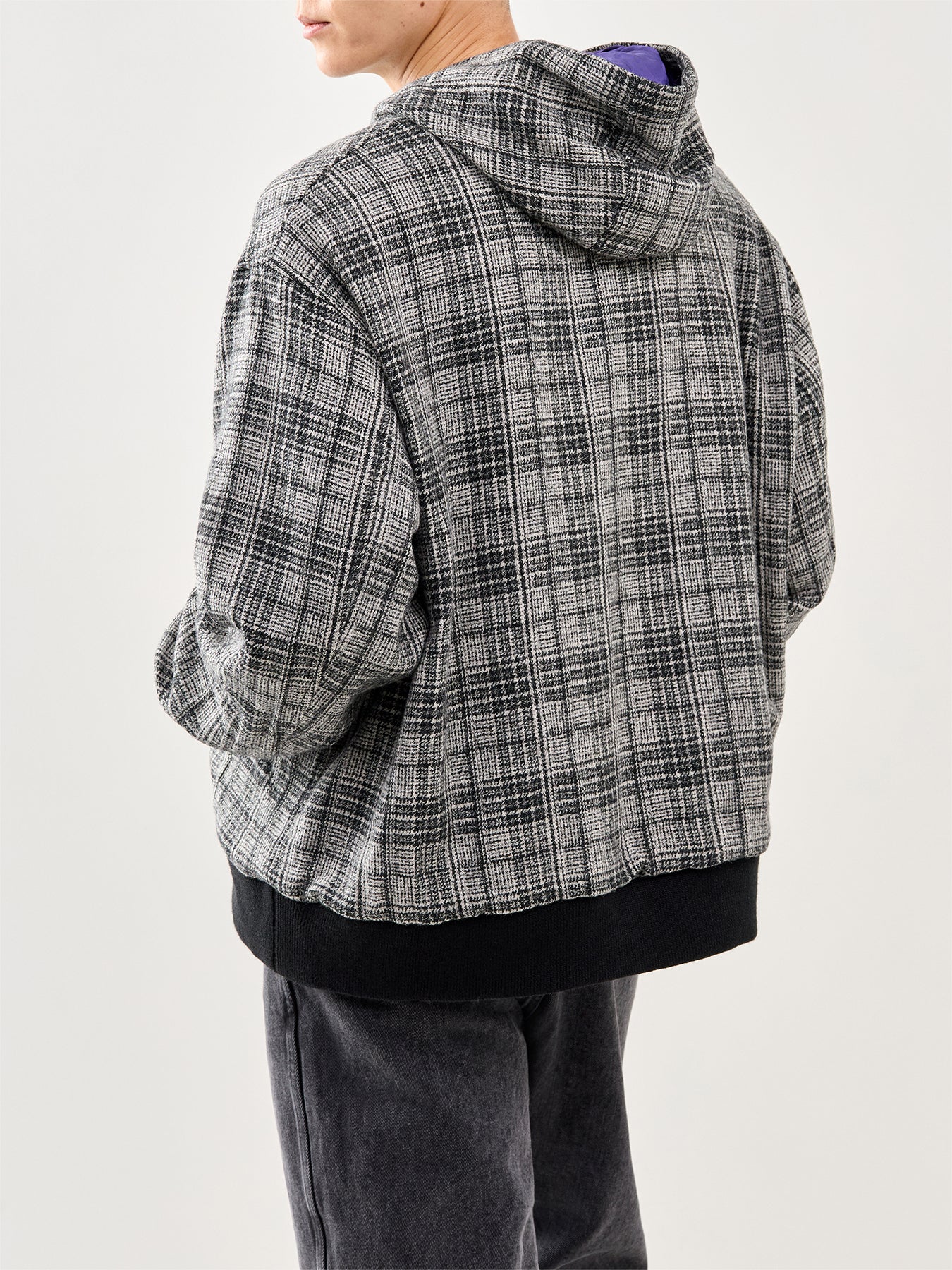 Zipped Hooded Jacket Multi