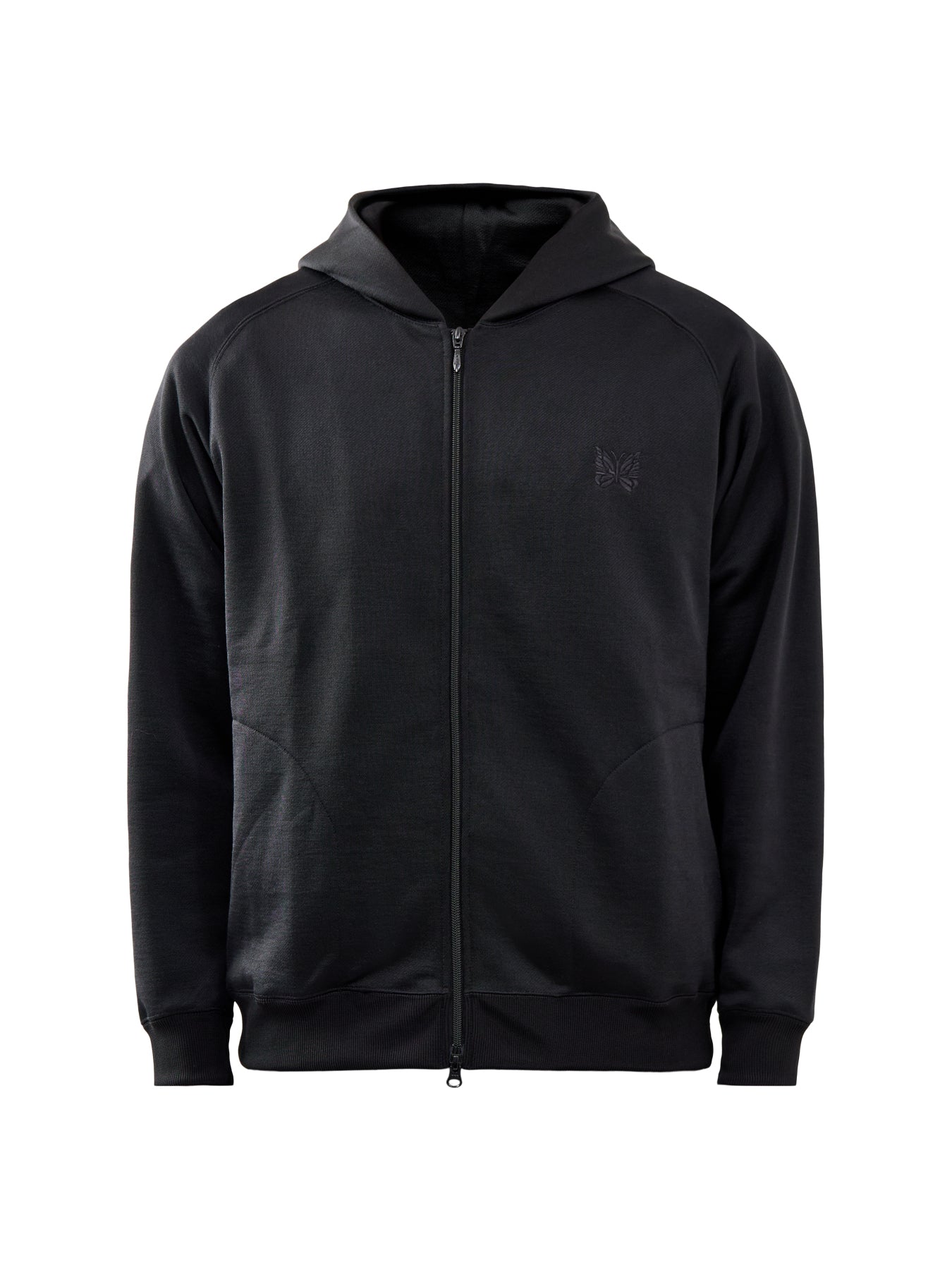 Zipped Hoodie Black