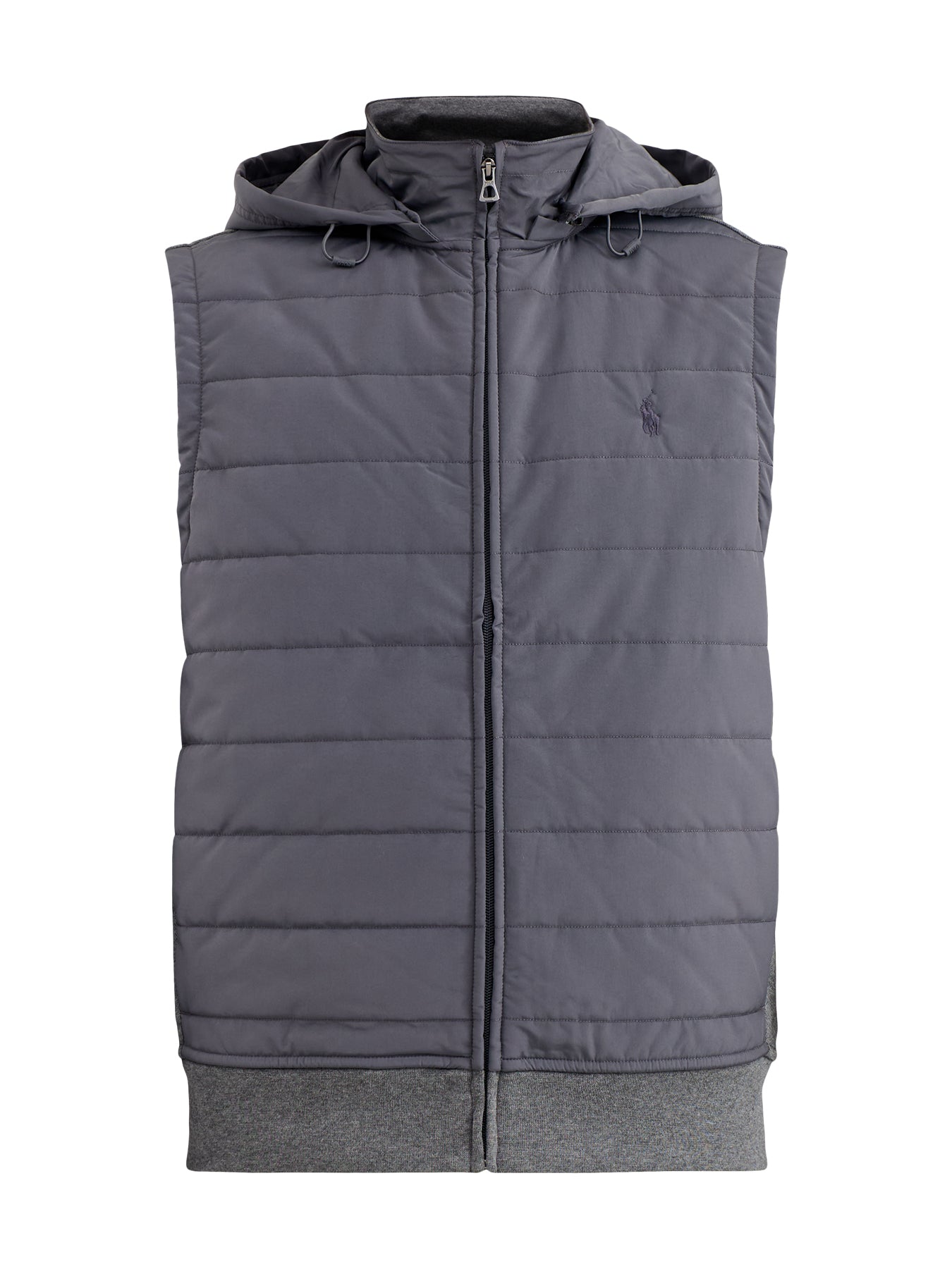 Double Knit Hybrid Gilet Grey
