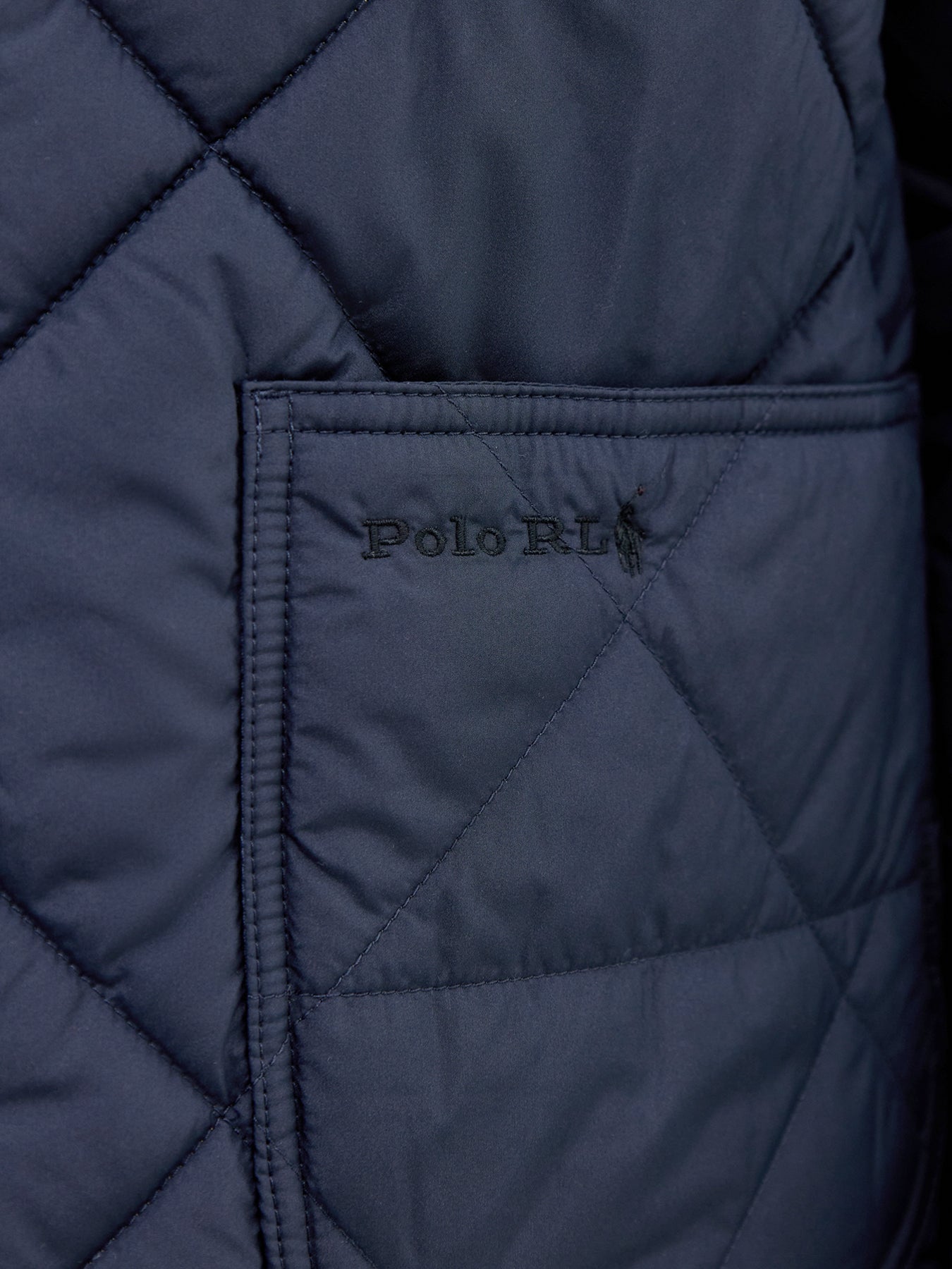 Insulated Quilted Jacket Navy