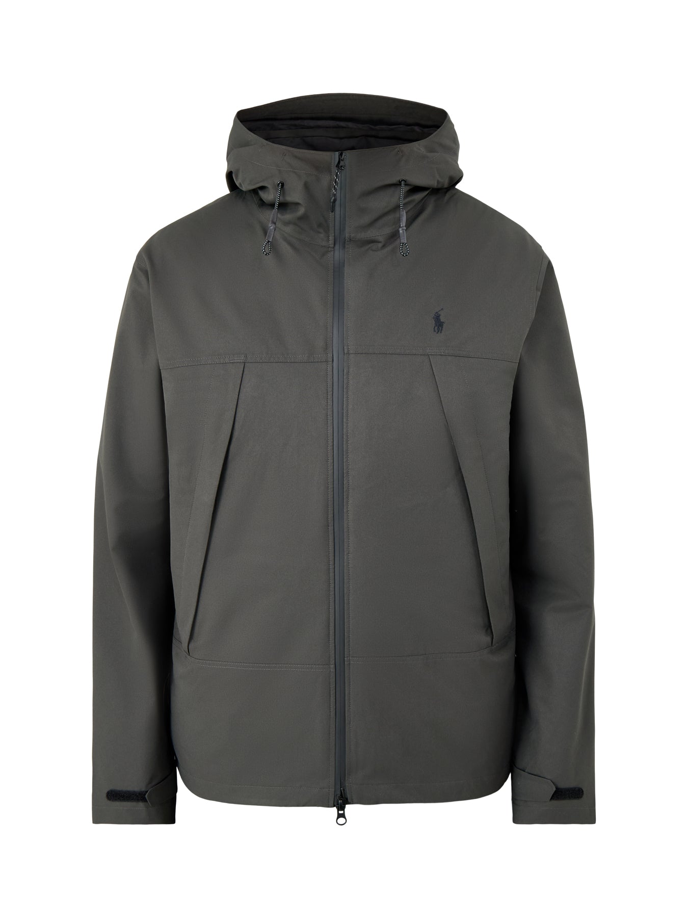 Hooded Padded Jacket Grey