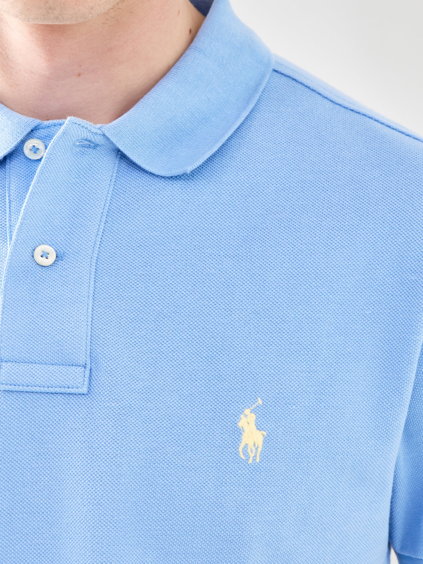Slim Fit Polo Top