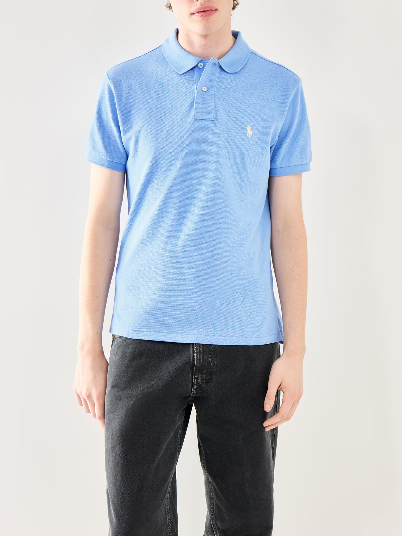 Slim Fit Polo Top