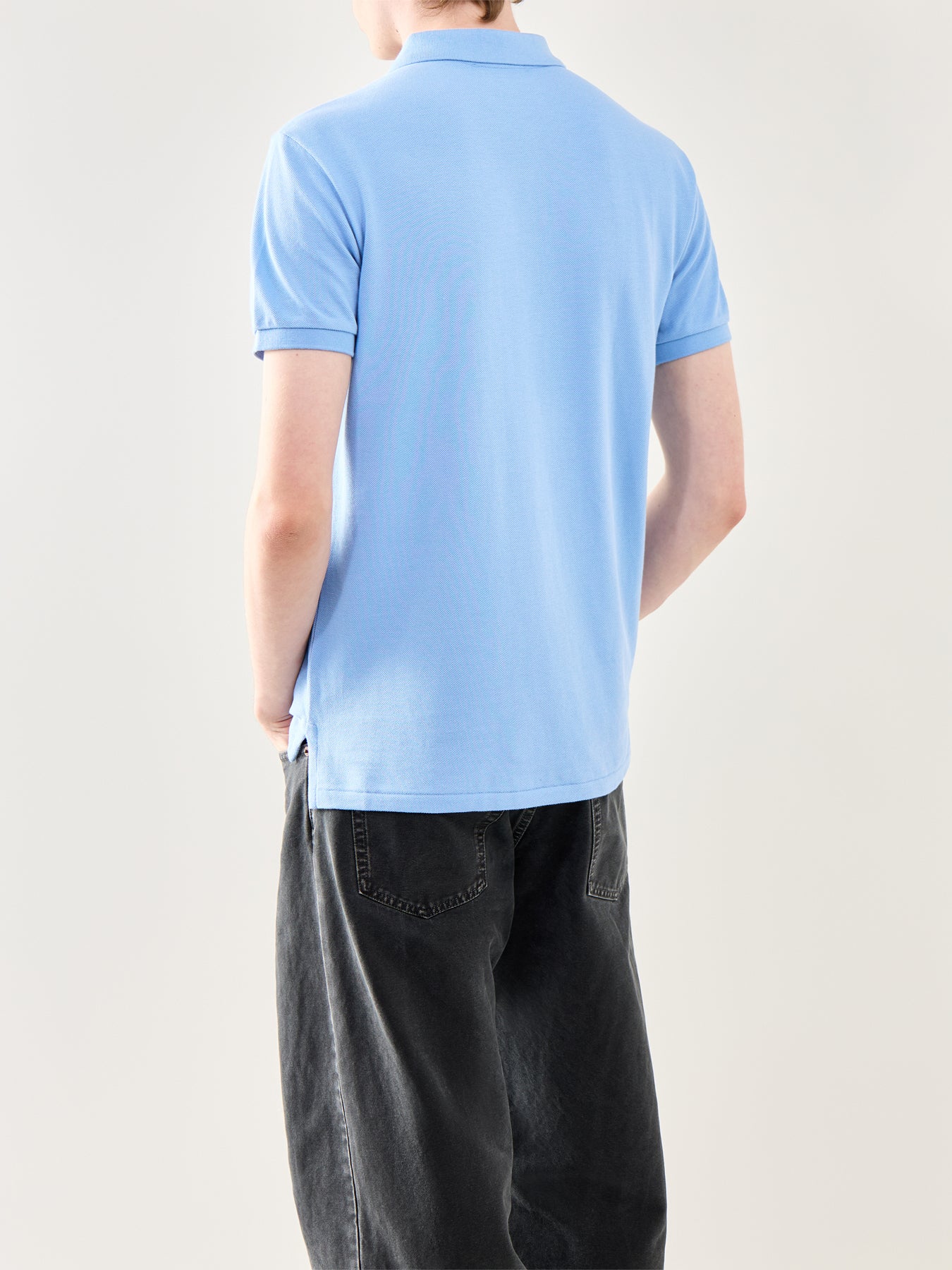 Slim Fit Polo Top