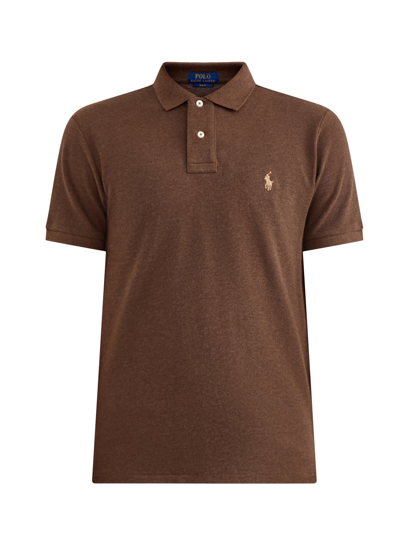 Slim Fit Polo Shirt Brown