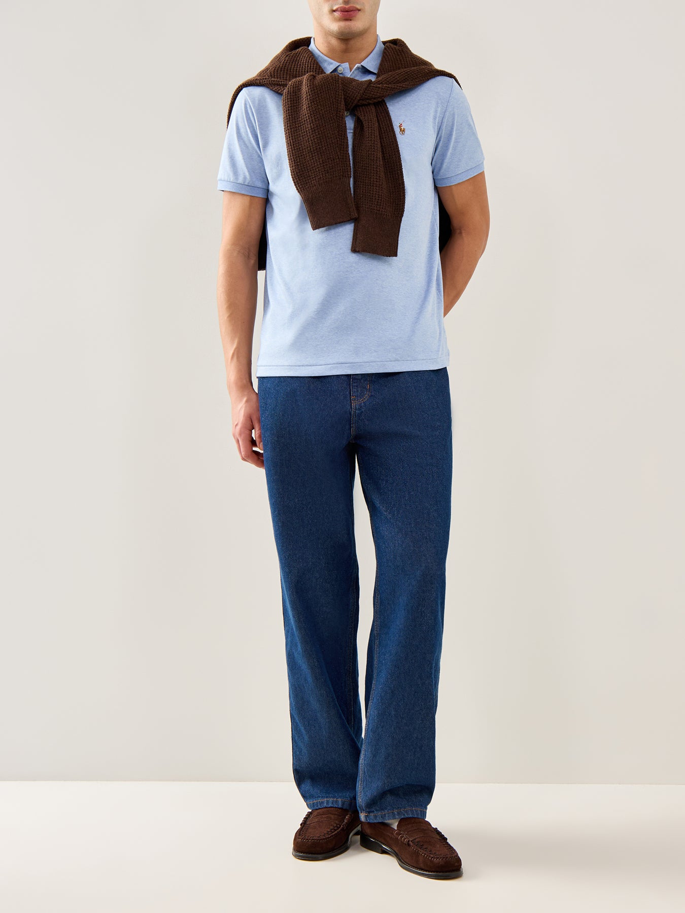 Pima Polo Shirt Blue