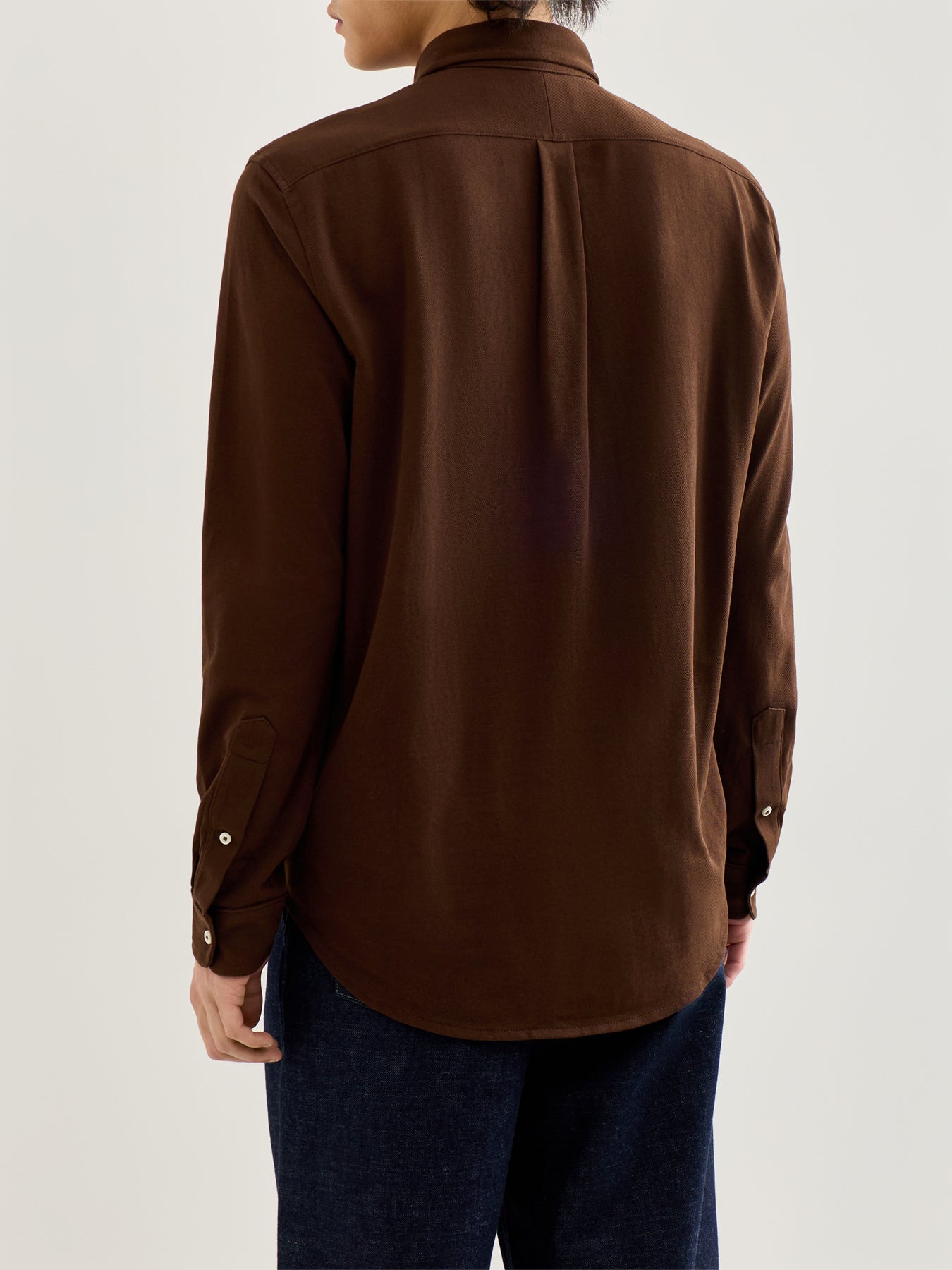 Featherweight Button-Down Collar Shirt Brown