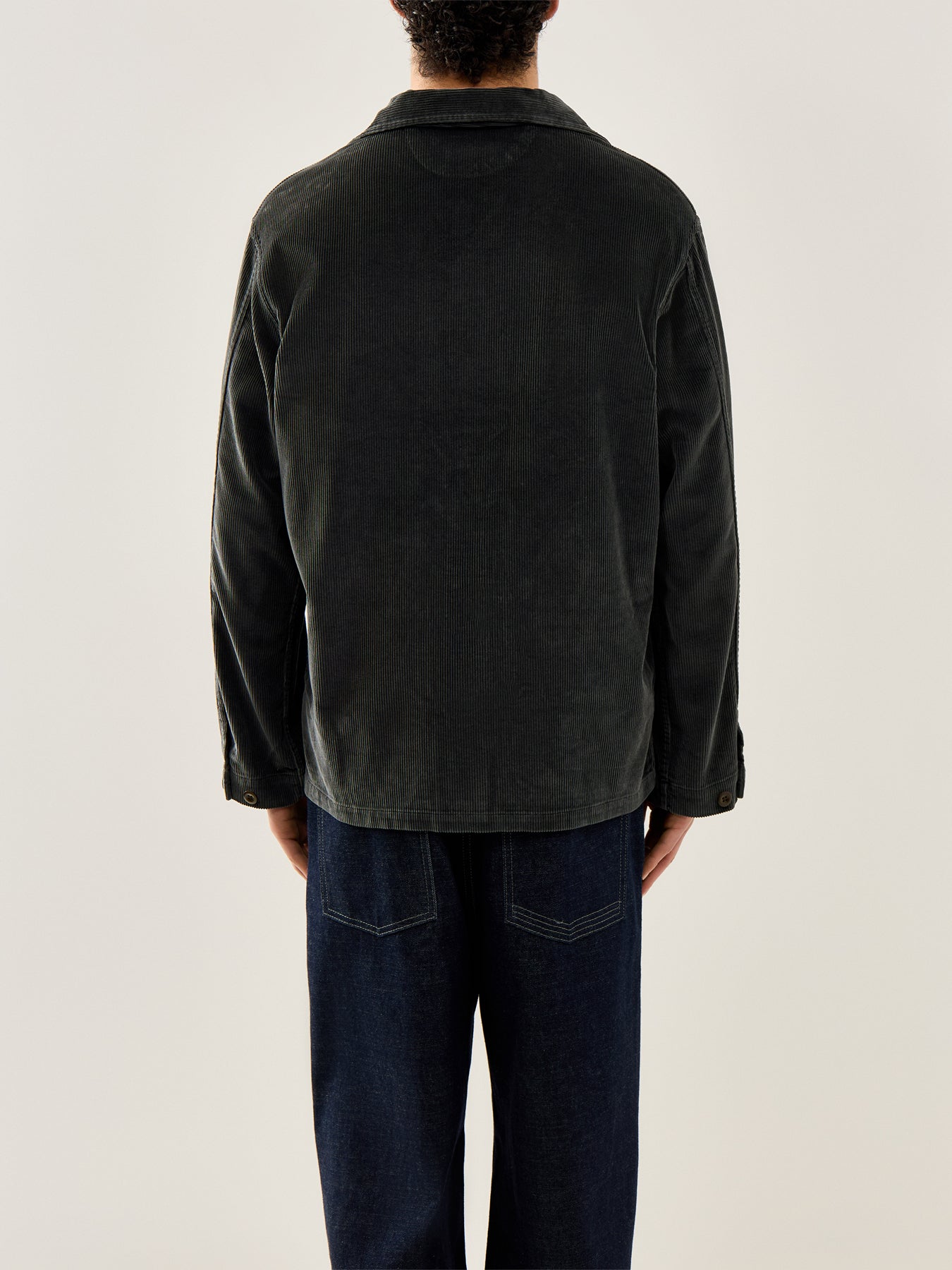 Corduroy Overshirt Grey