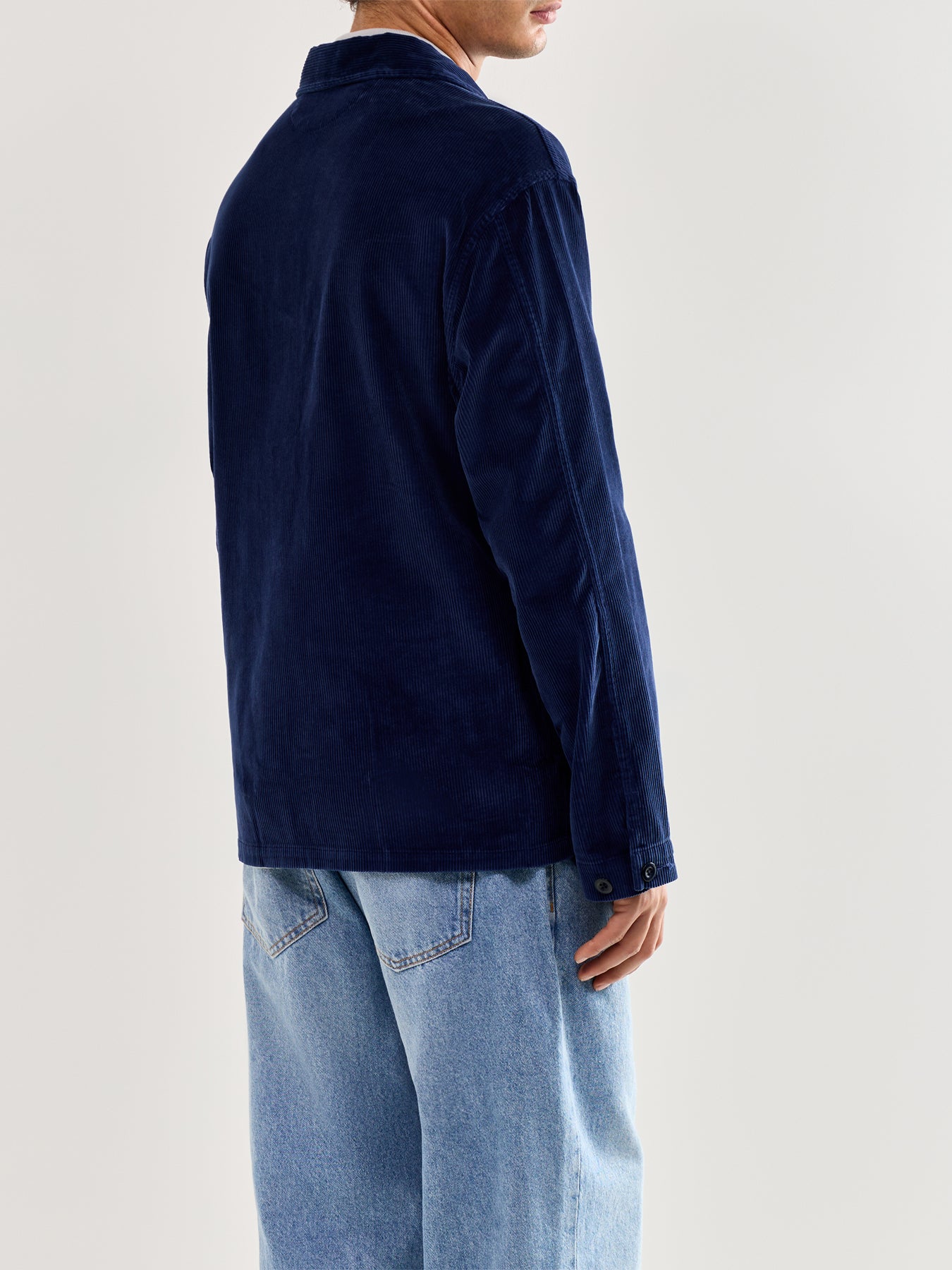 Corduroy Overshirt Navy