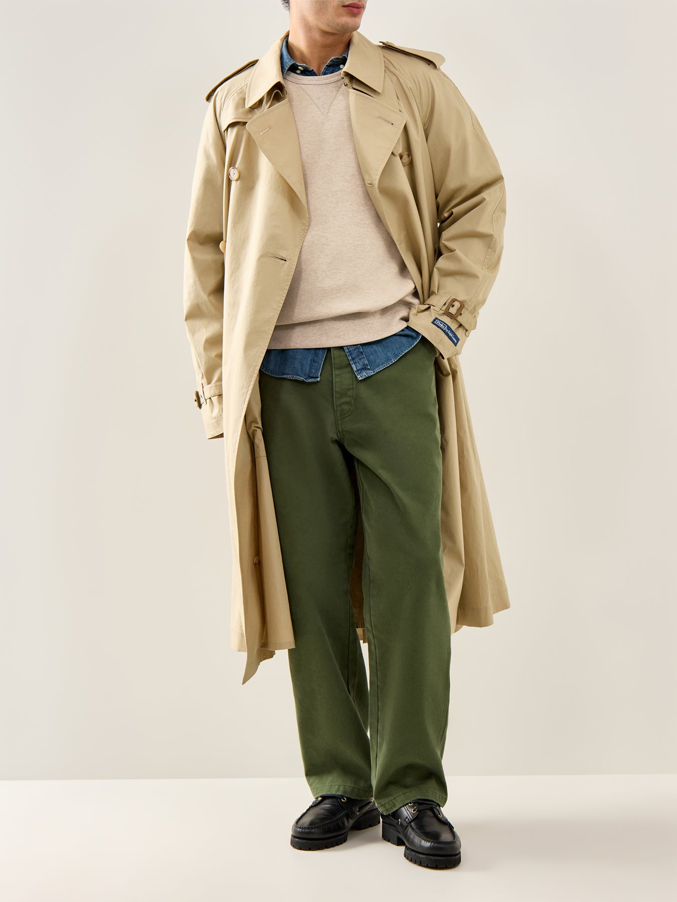 Double Knit Crew Sweat Beige