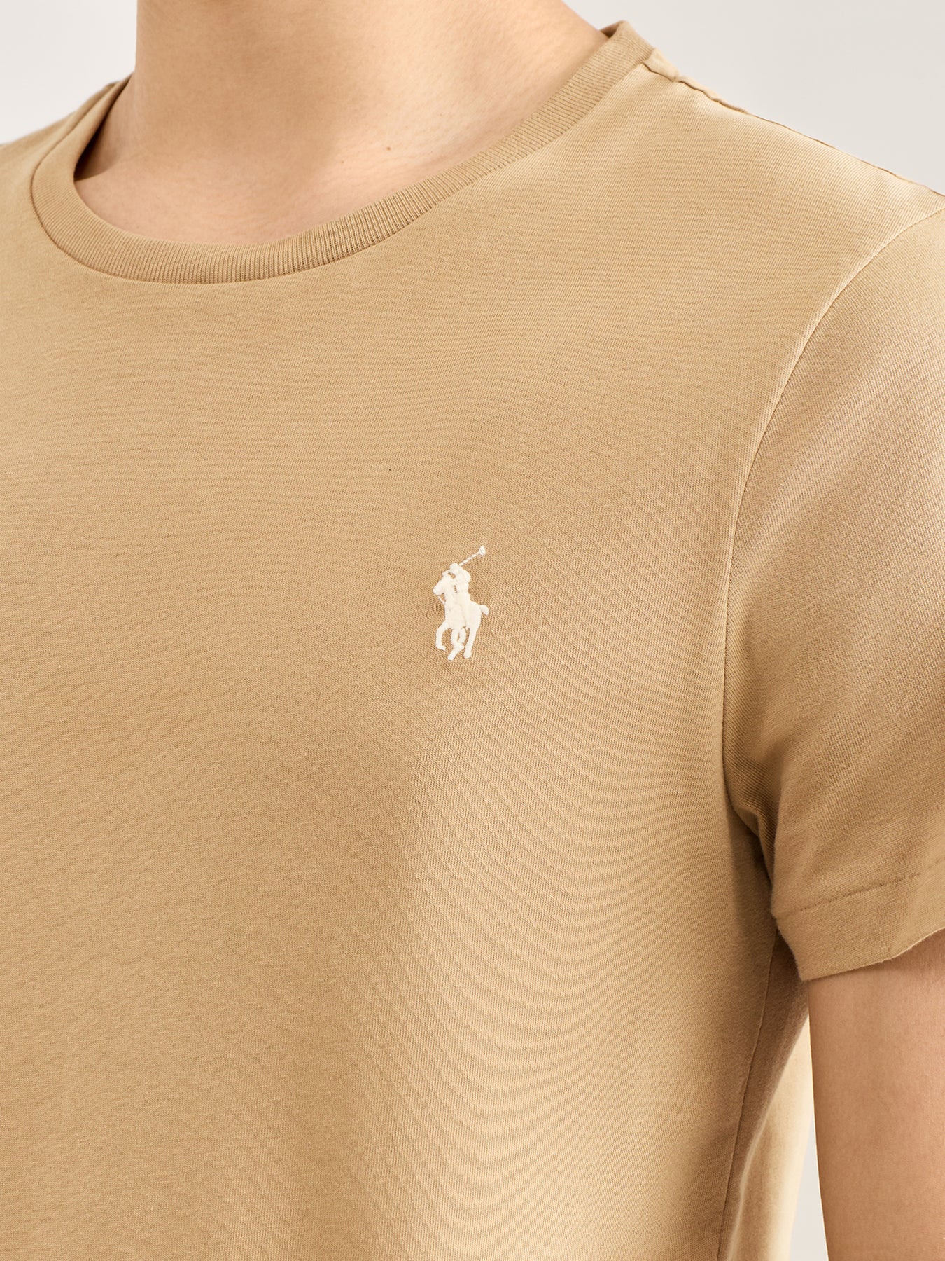 Basic Cotton Tee Brown