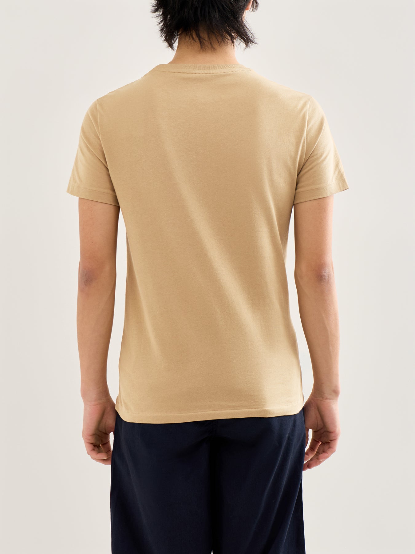 Basic Cotton Tee Brown