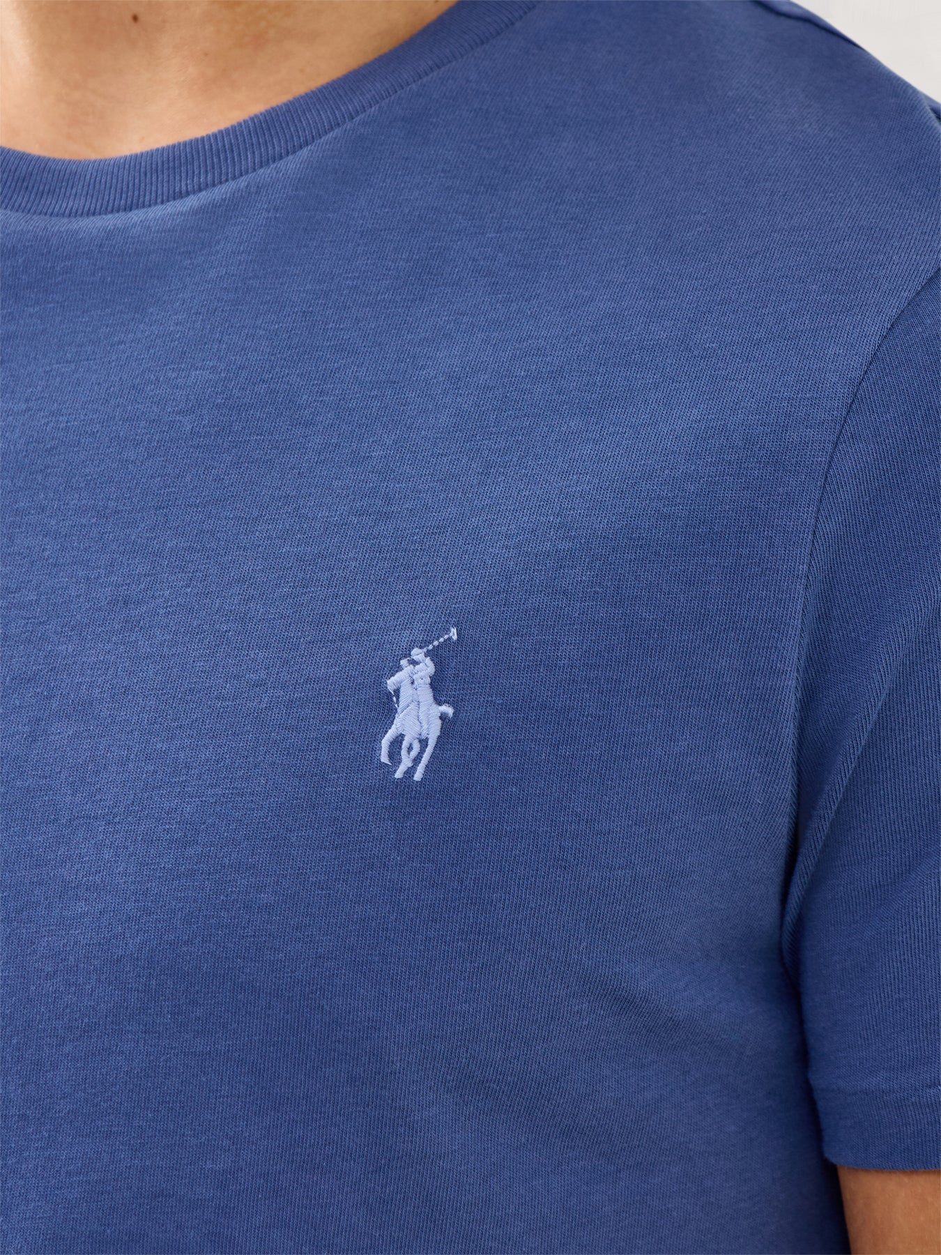 Basic Cotton Tee Navy