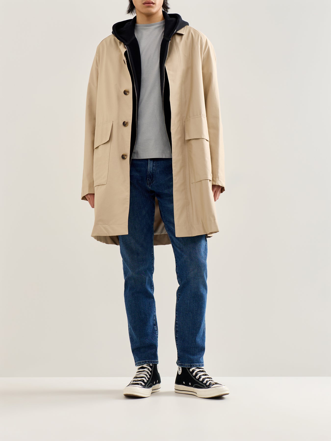 Basic Cotton Tee Grey