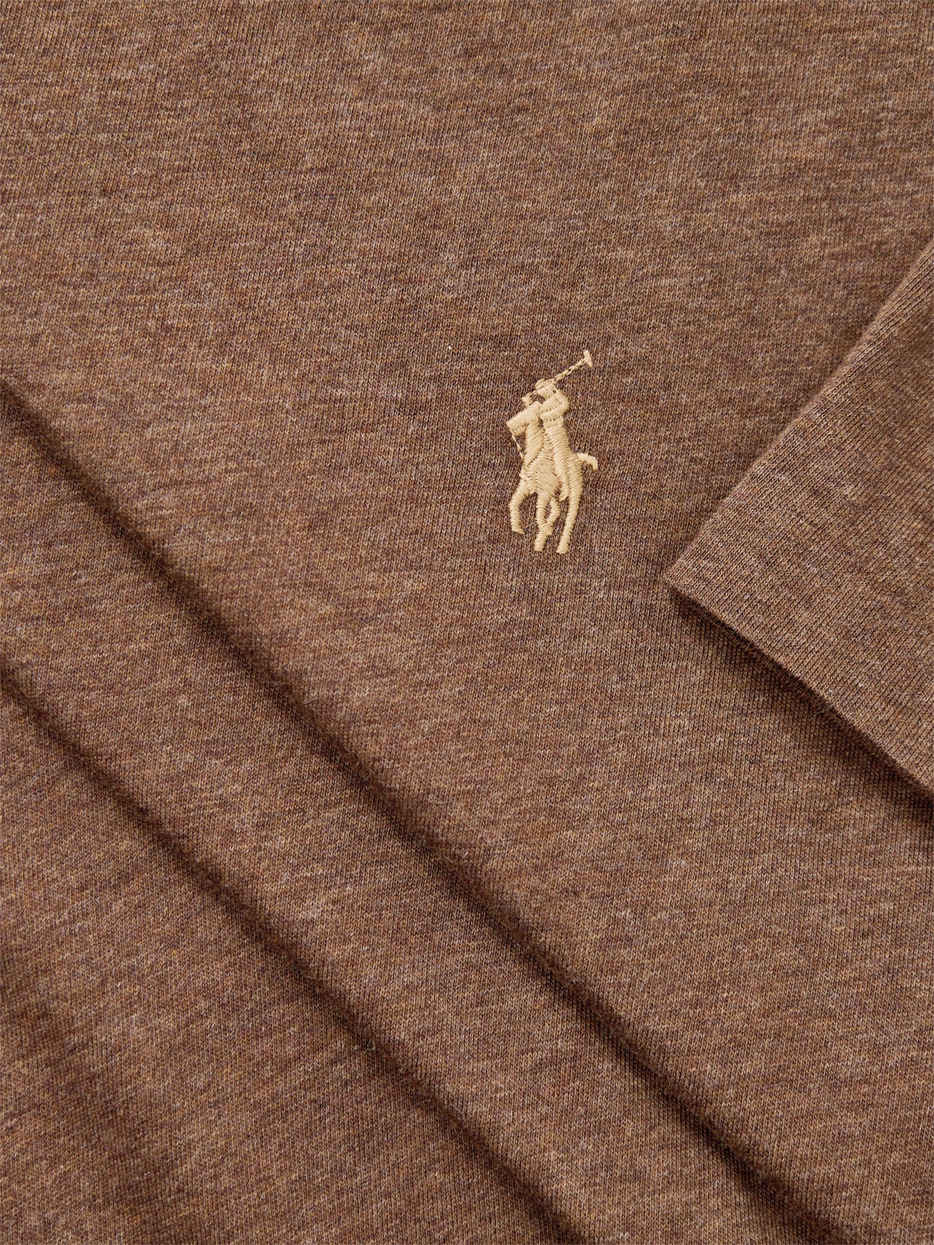 Basic Cotton T-Shirt Brown