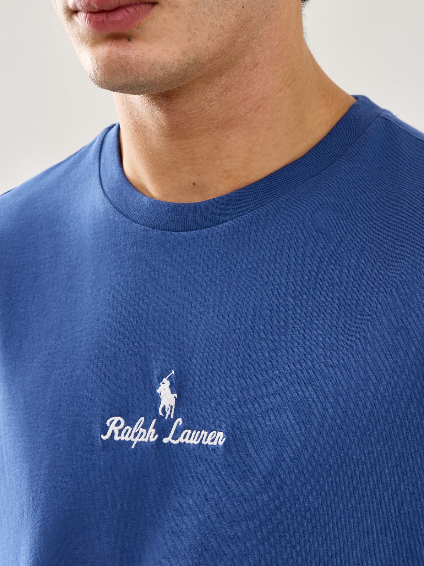 Central Rope Logo T-Shirt Blue