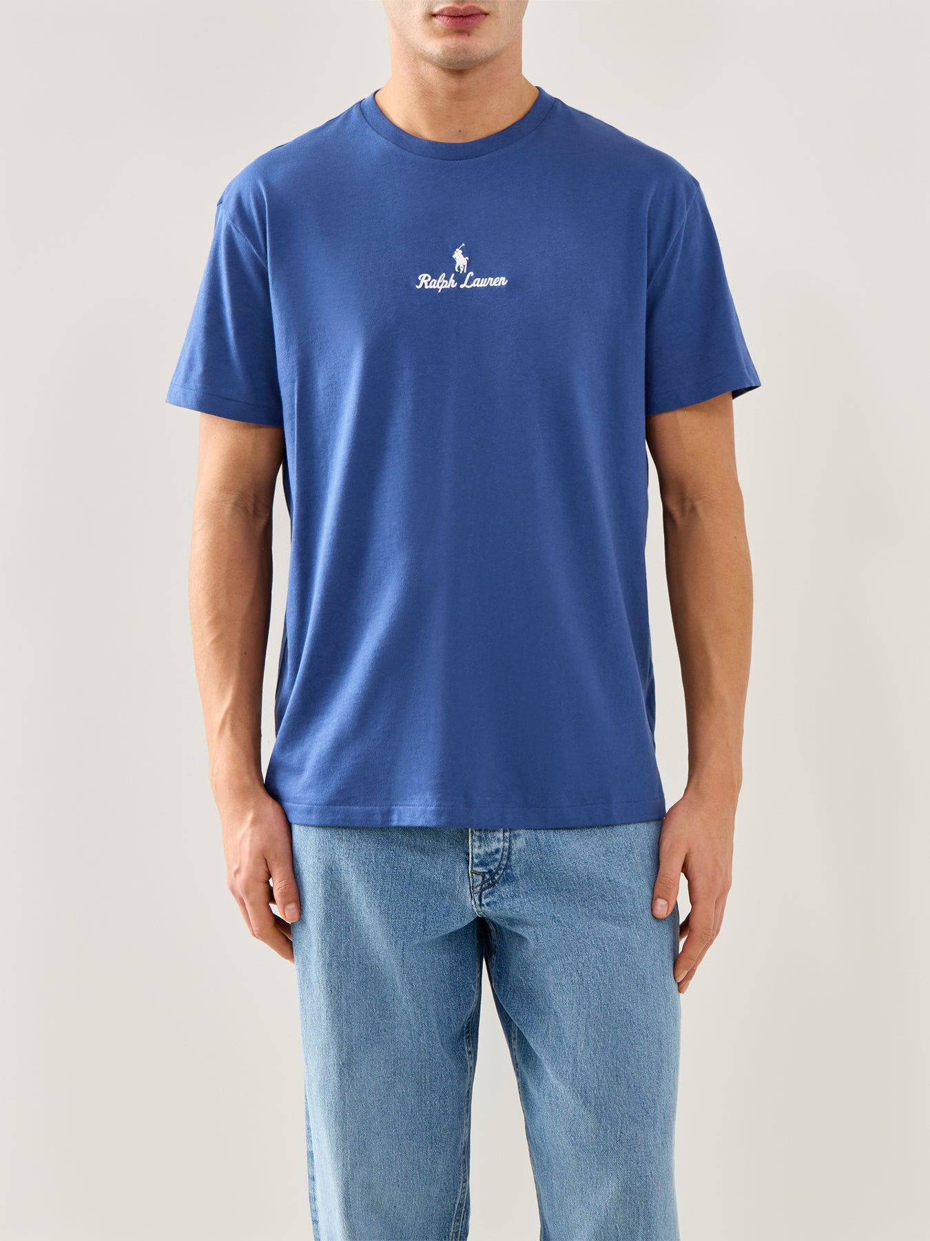Central Rope Logo T-Shirt Blue