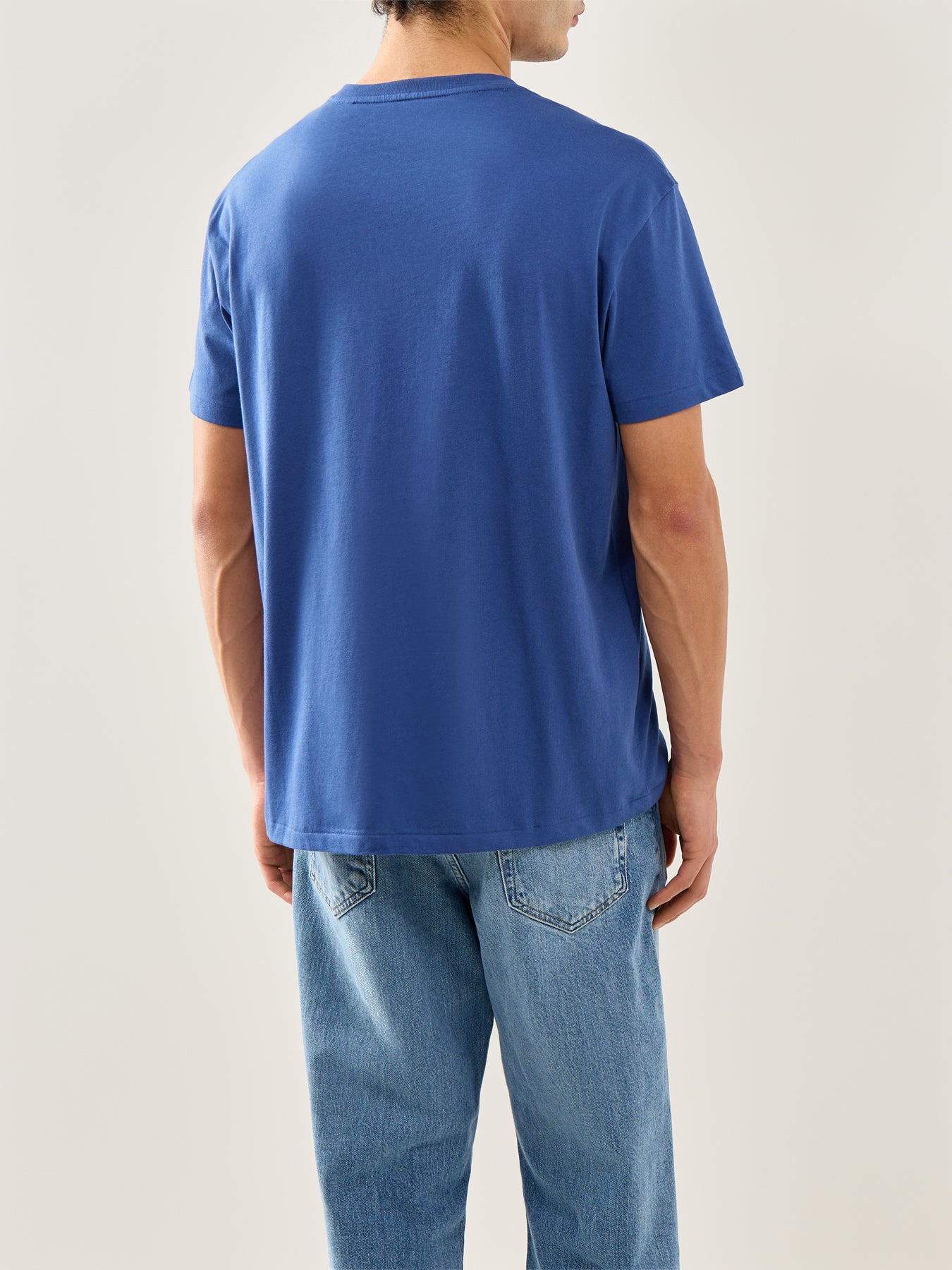 Central Rope Logo T-Shirt Blue