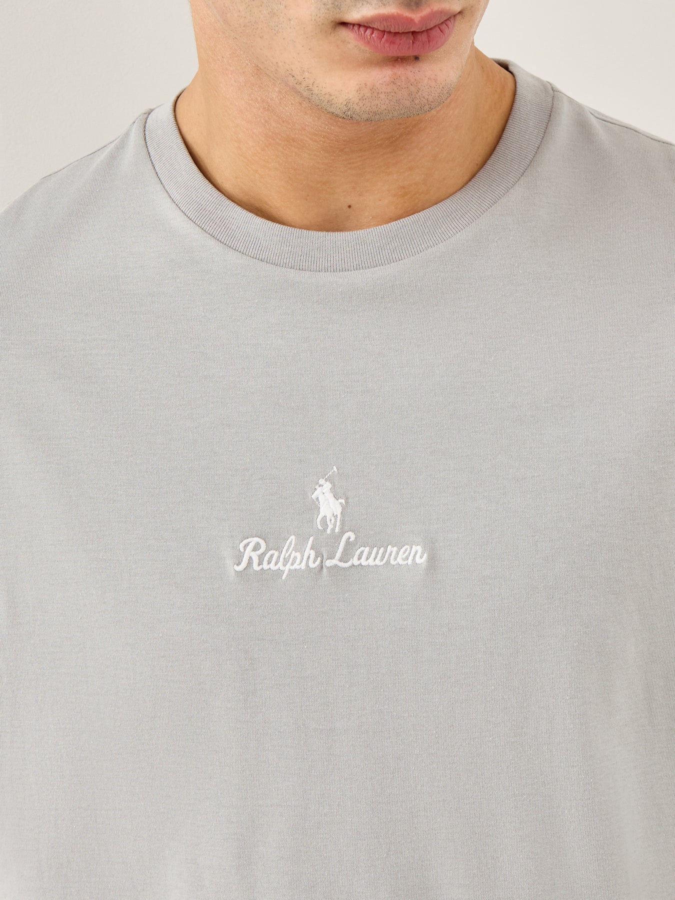 Central Rope Logo T-Shirt Grey