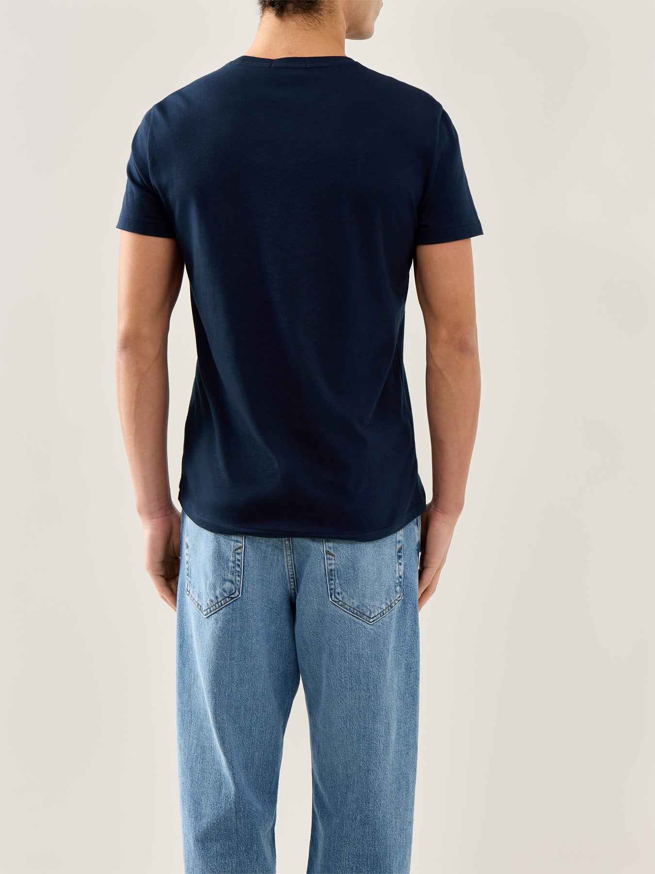 Ski Bear Graphic T-Shirt Blue
