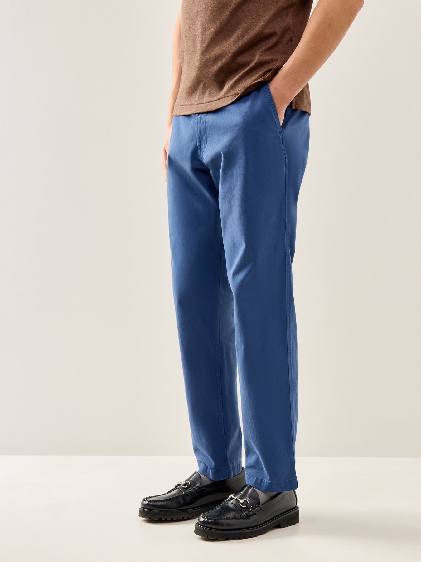 Prepster Drawstring Chinos Blue