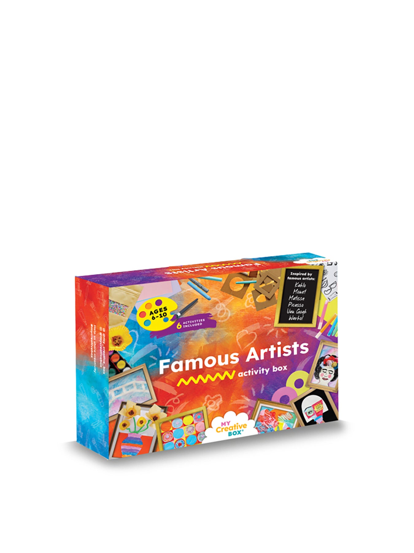 Creative Activity Box Famous Artists
