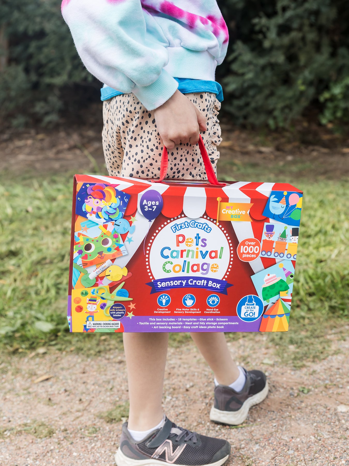 Collage Sensory Craft Box Pets Carnival