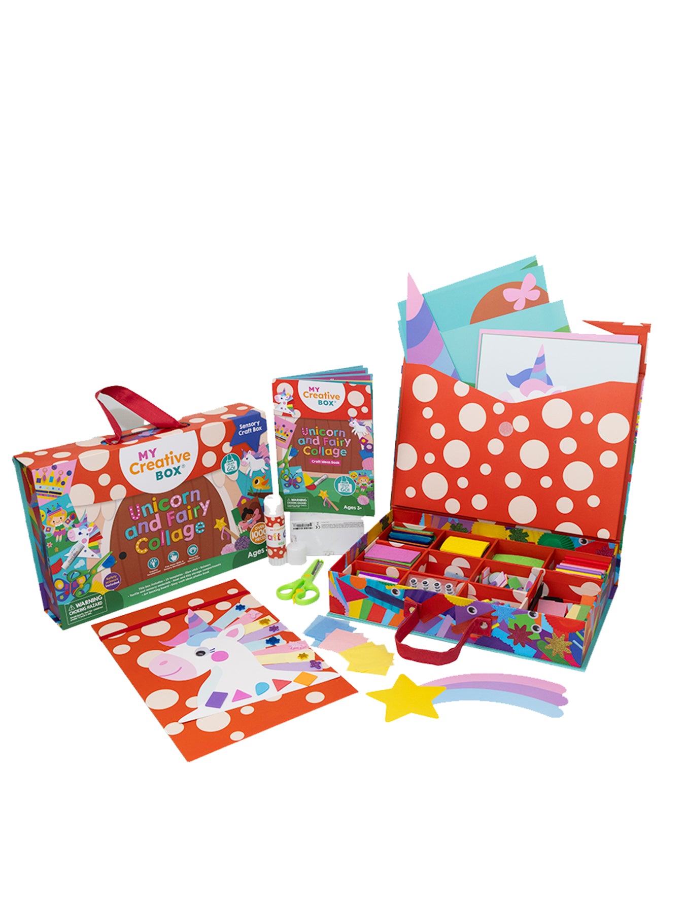 Collage Sensory Craft Box Unicorn and Fairy