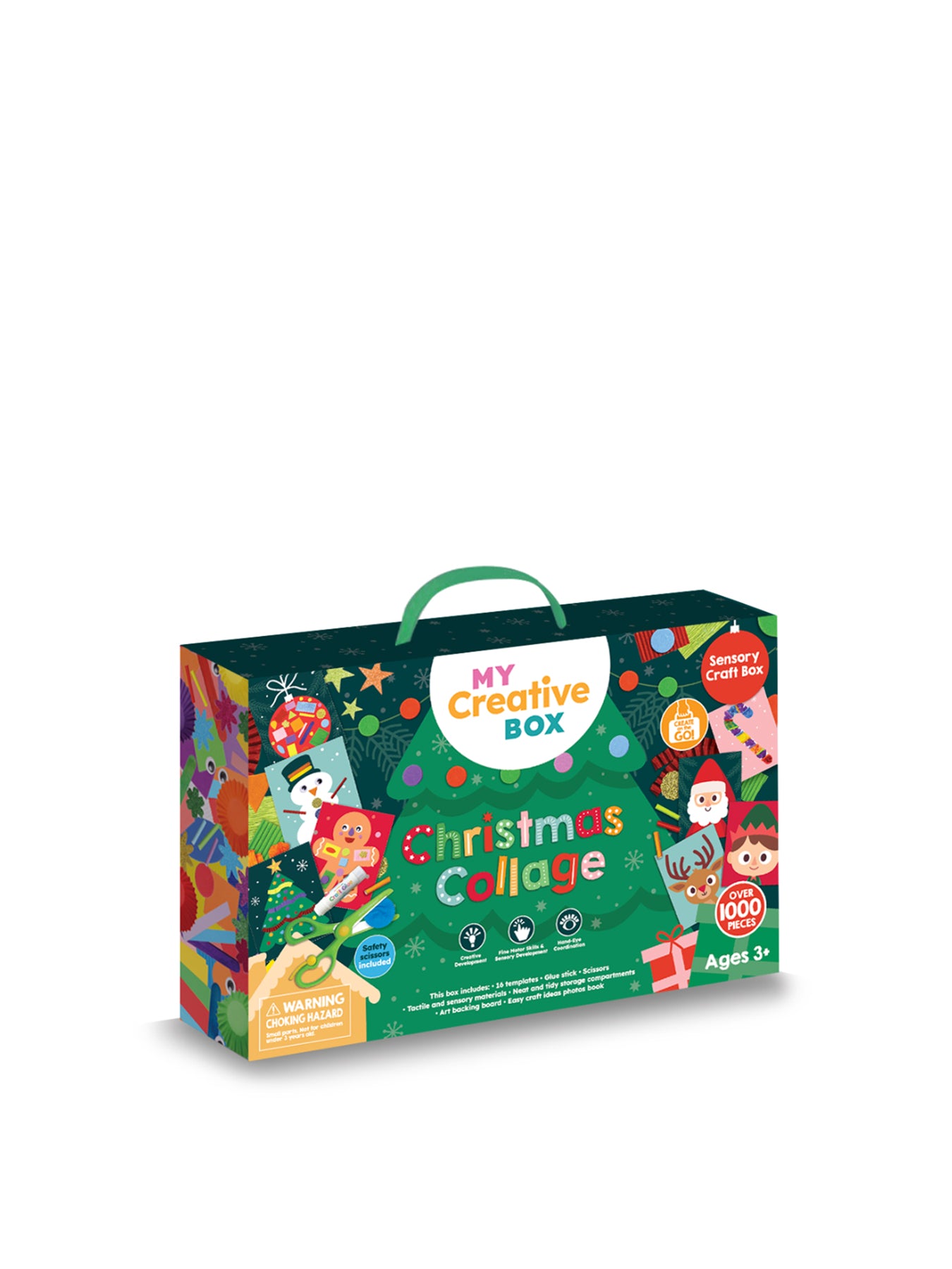 Collage Sensory Craft Box Christmas