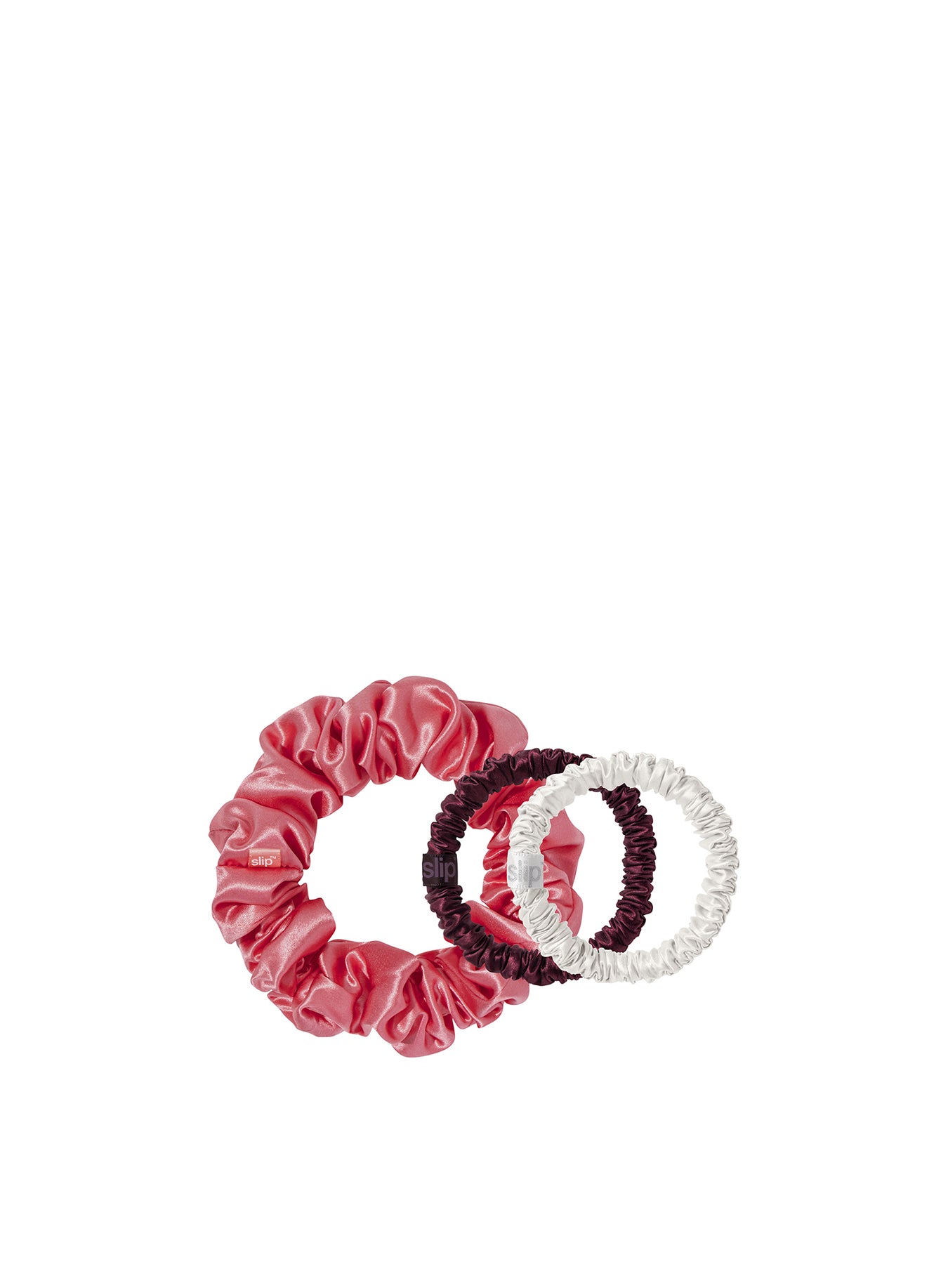 Slip Pure Silk Assorted Scrunchie Cracker Sweetheart Set