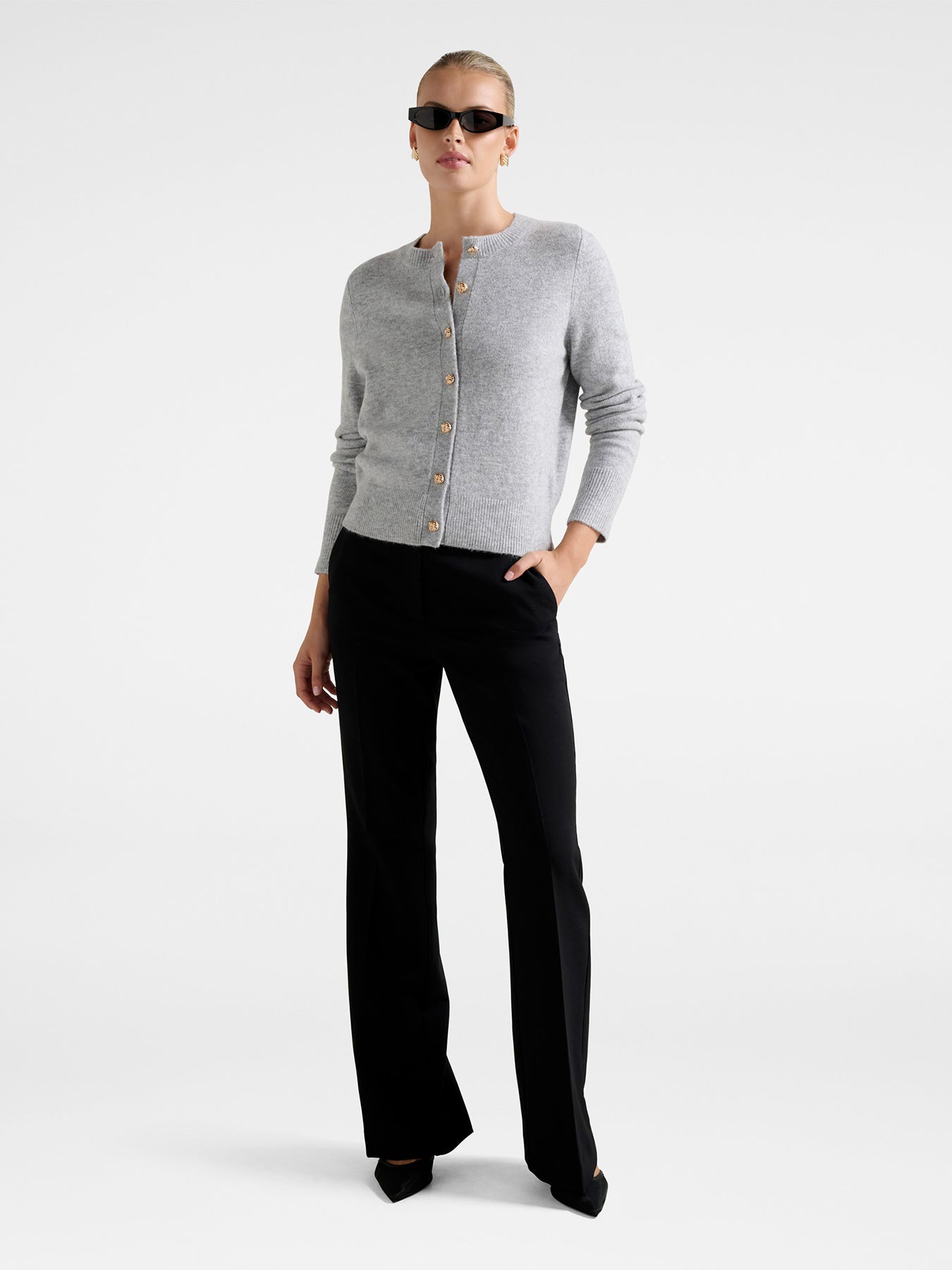 May Crew Neck Cardigan