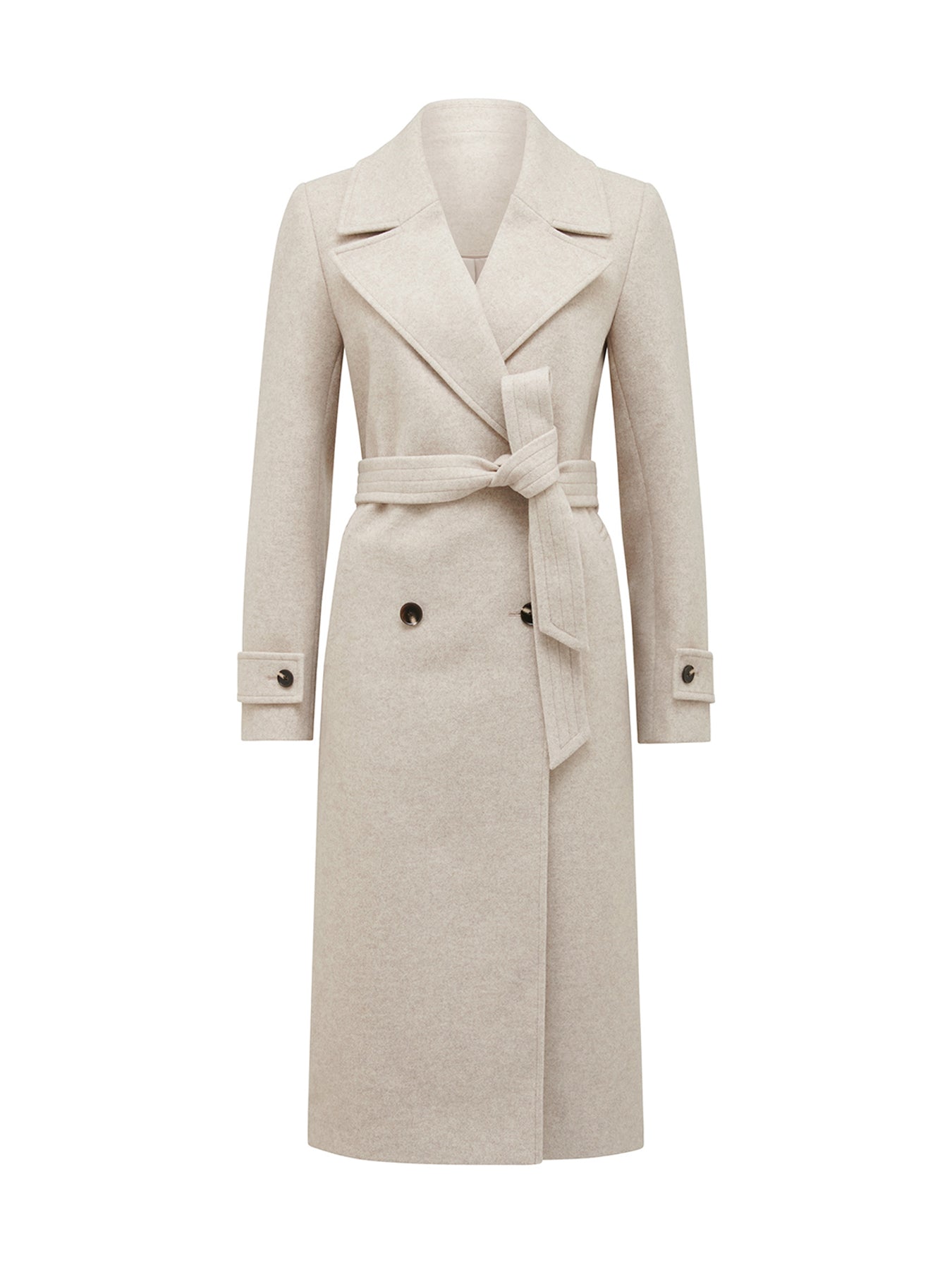 Cara Double Breasted Wrap Coat